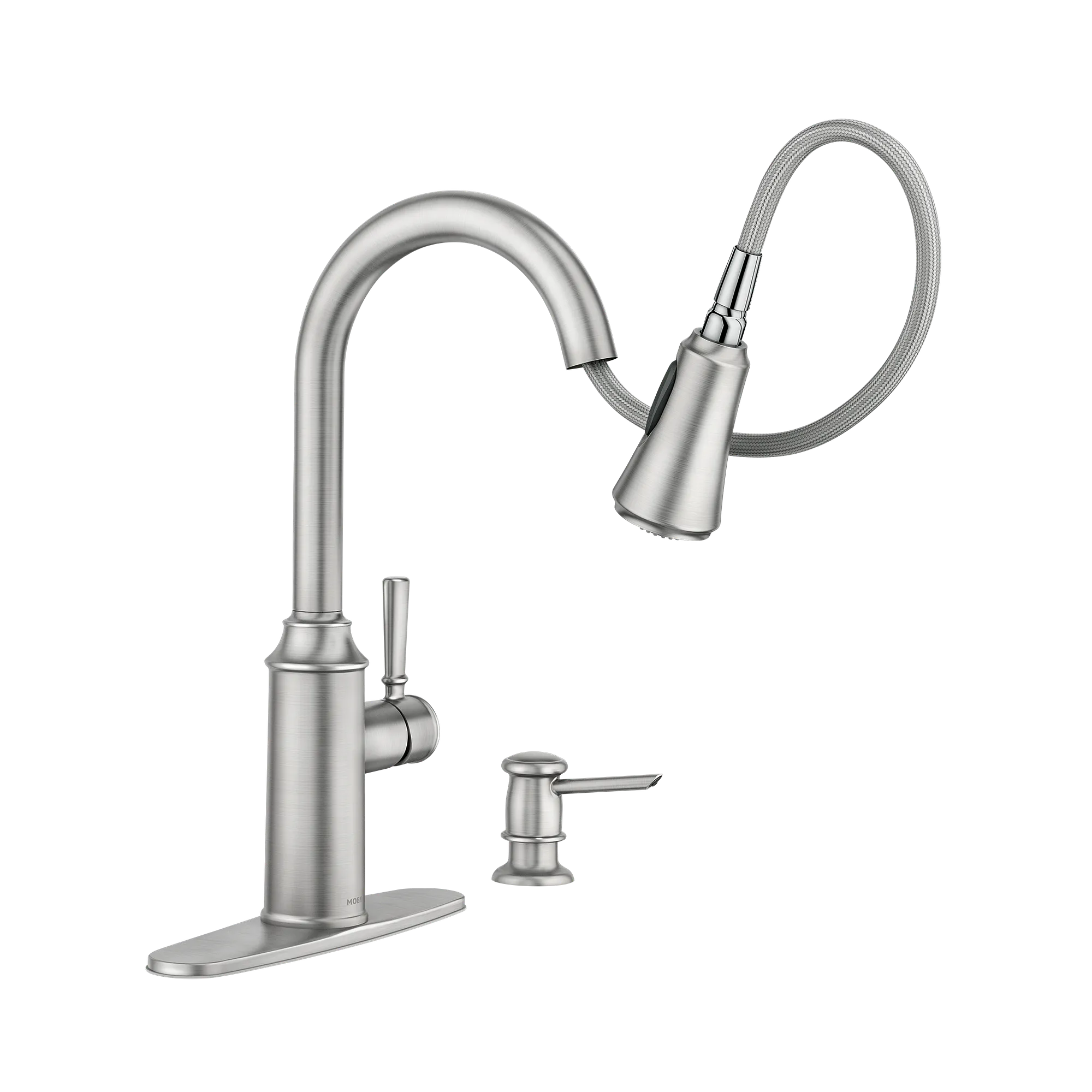 Zabelle One-handle Pulldown Kitchen Faucet - Image 8