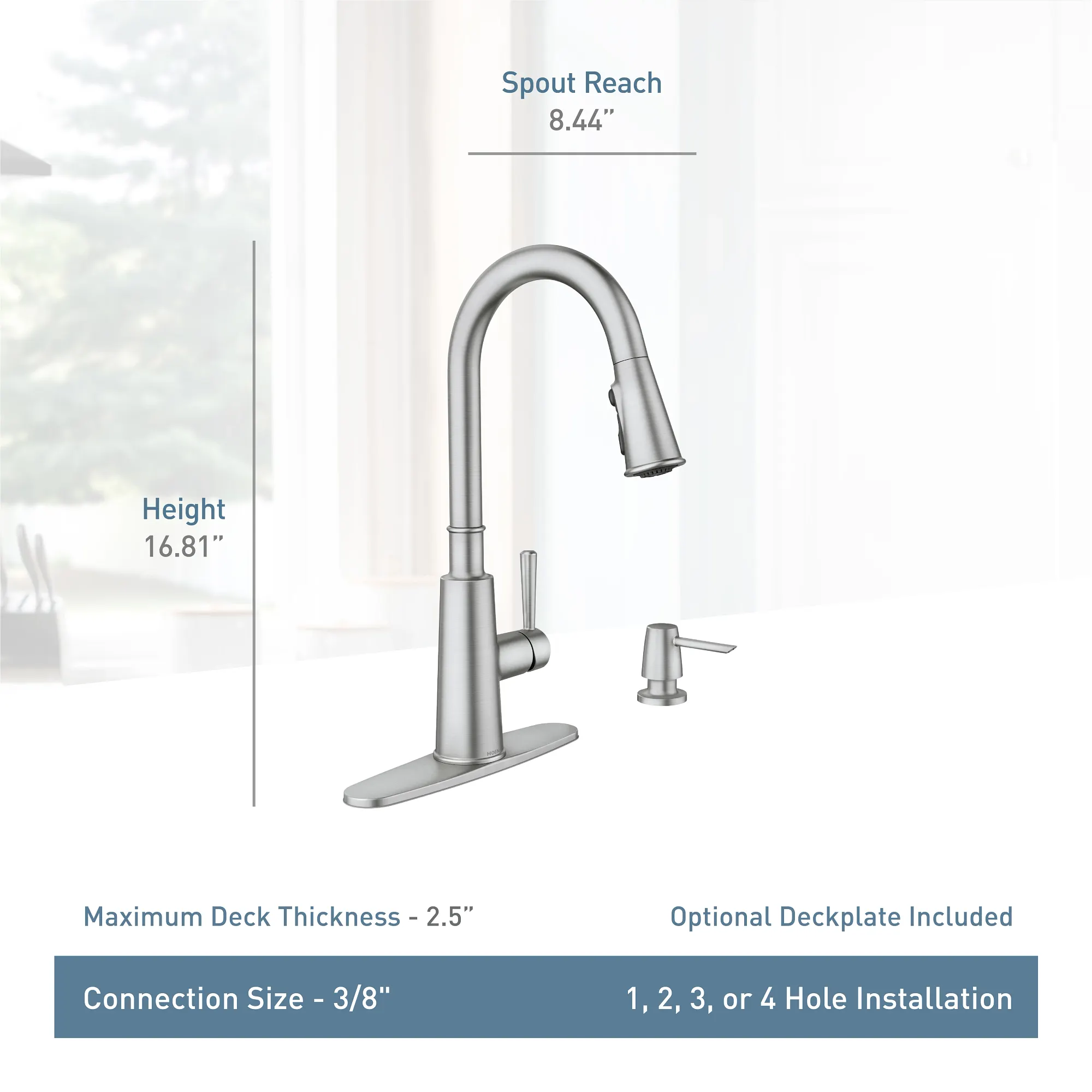 Fenn Pulldown Kitchen Faucet - Image 15