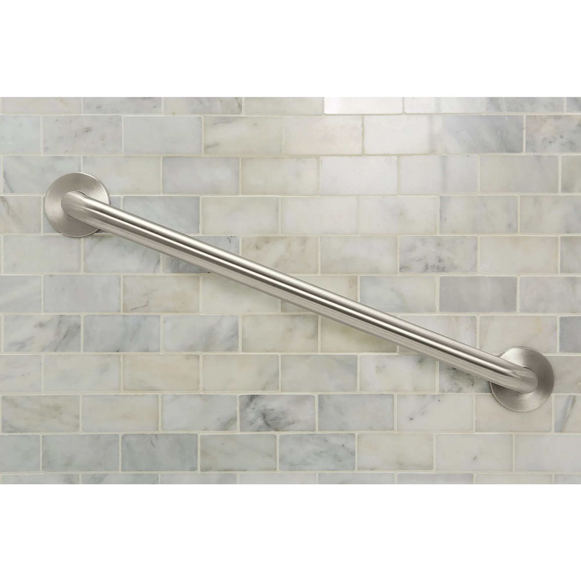 Moen Home Care Polished brass 18" Concealed Screw Grab Bar - Image 5