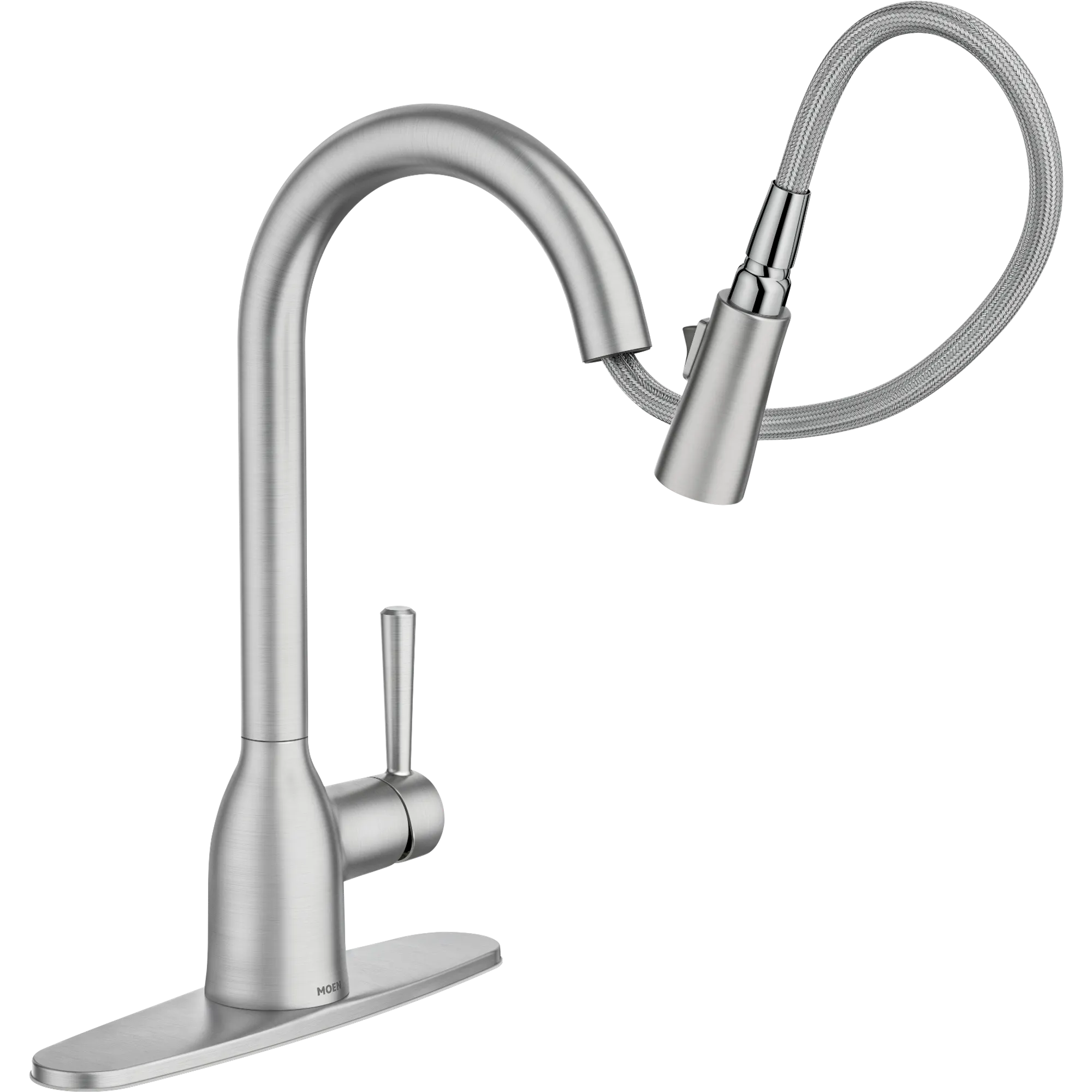 Adler One-Handle High Arc Pulldown Kitchen Faucet - Image 28