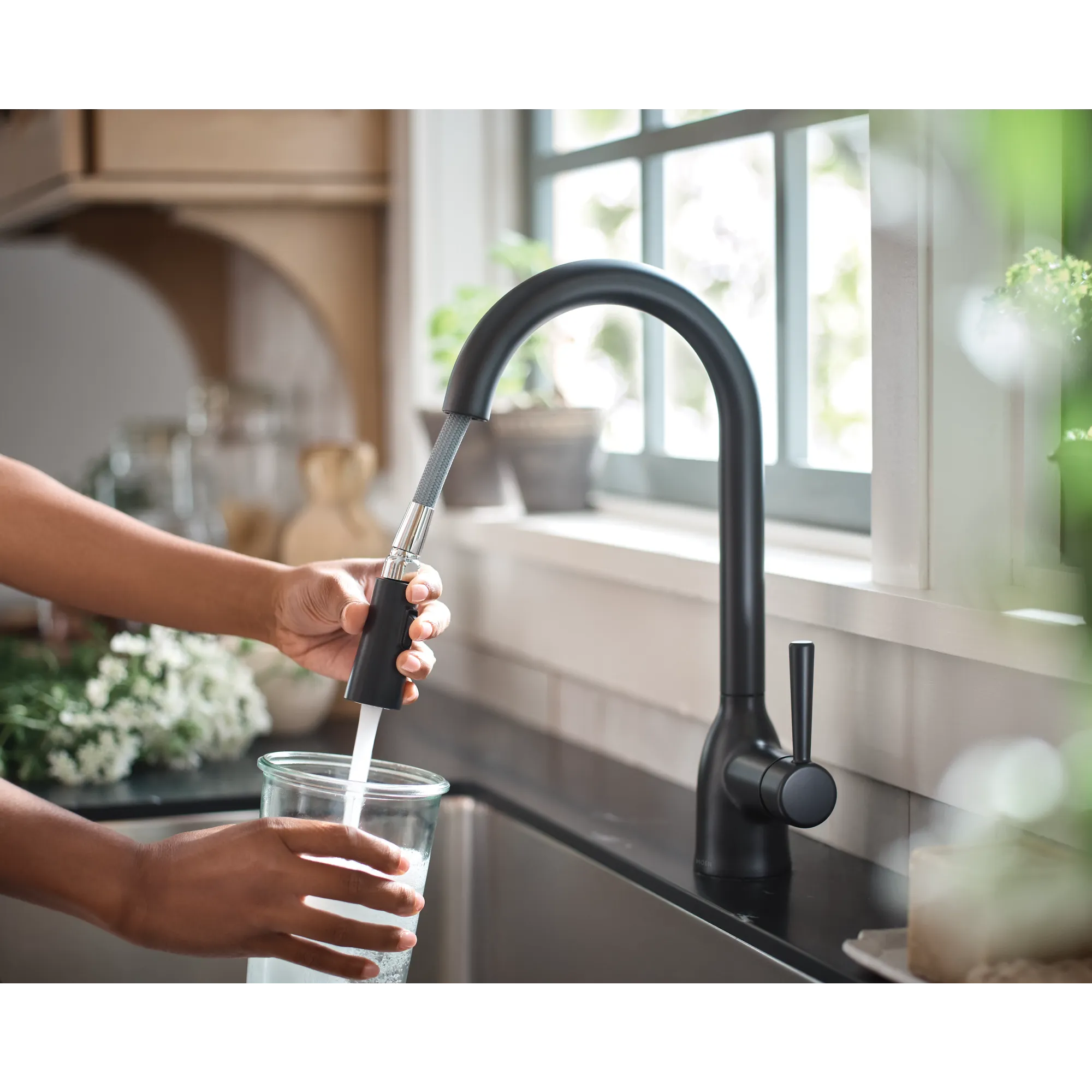 Adler MotionSense Wave One-Handle Pulldown Touchless Kitchen Faucet - Image 19