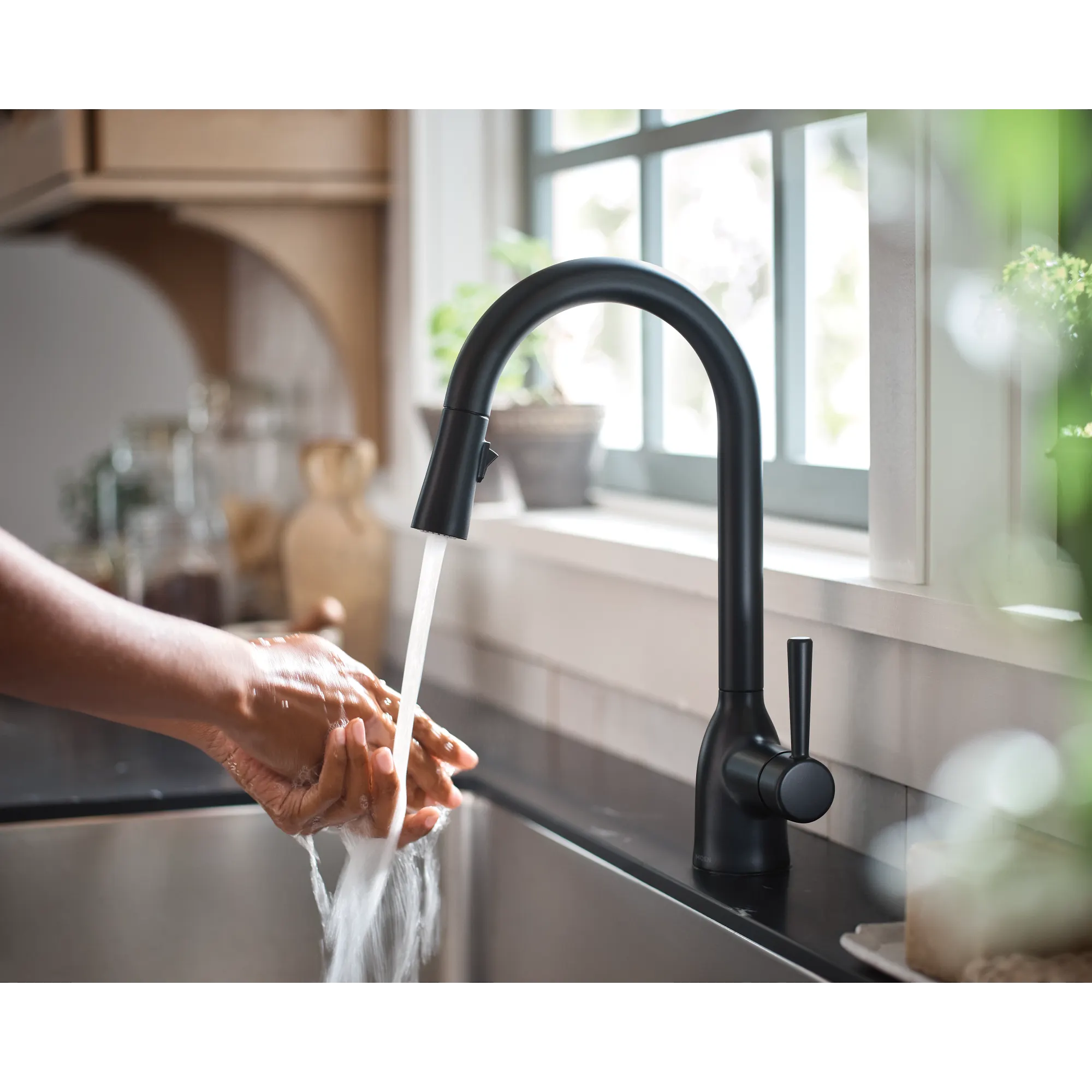 Adler MotionSense Wave One-Handle Pulldown Touchless Kitchen Faucet - Image 20