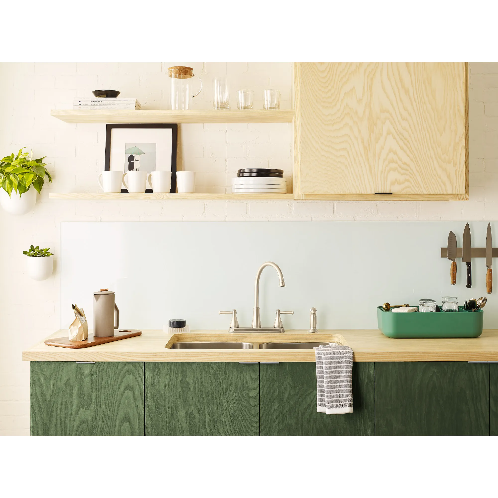 Stevie Two-handle High Arc Kitchen Faucet - Image 3