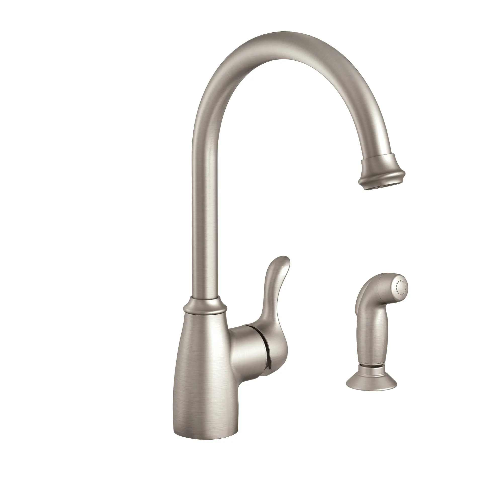 Finley Spot resist stainless one-handle high arc kitchen faucet - Image 2