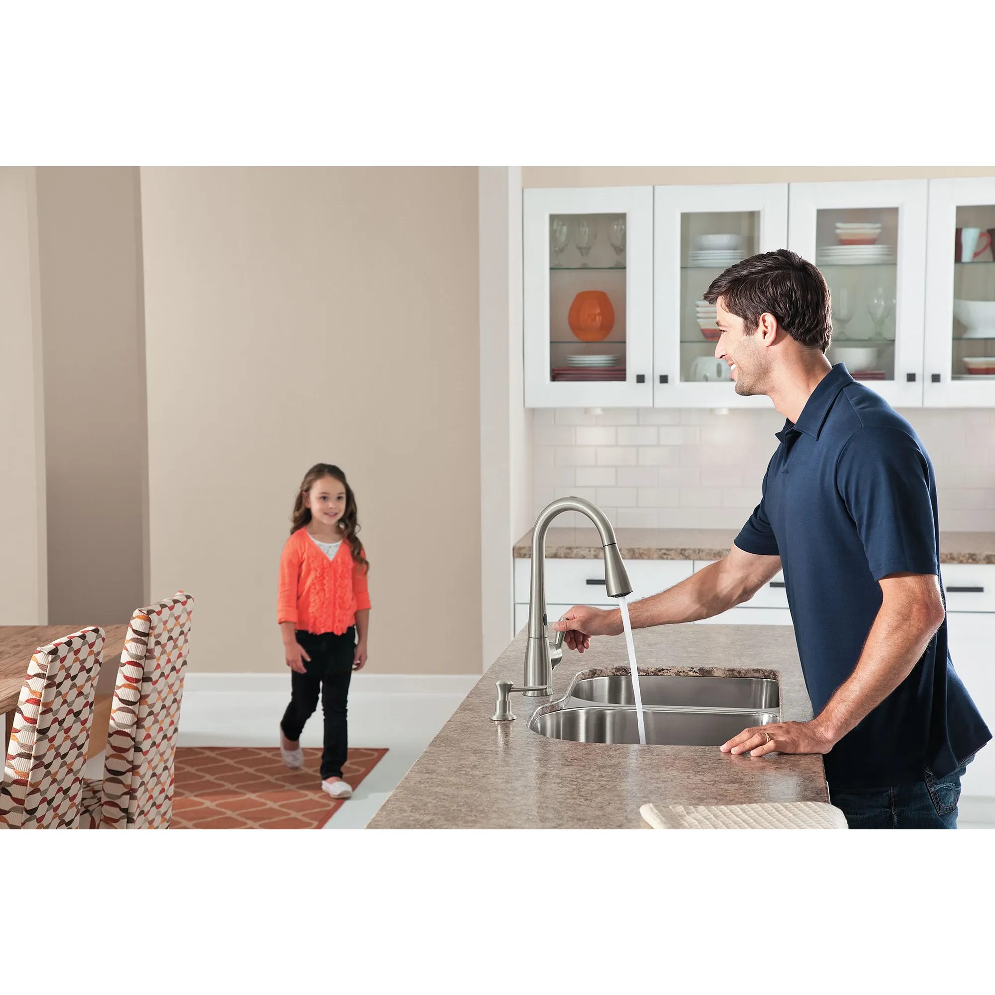 Haysfield with MotionSense Spot Resist Stainless One-Handle High Arc Pulldown Kitchen Faucet - Image 13