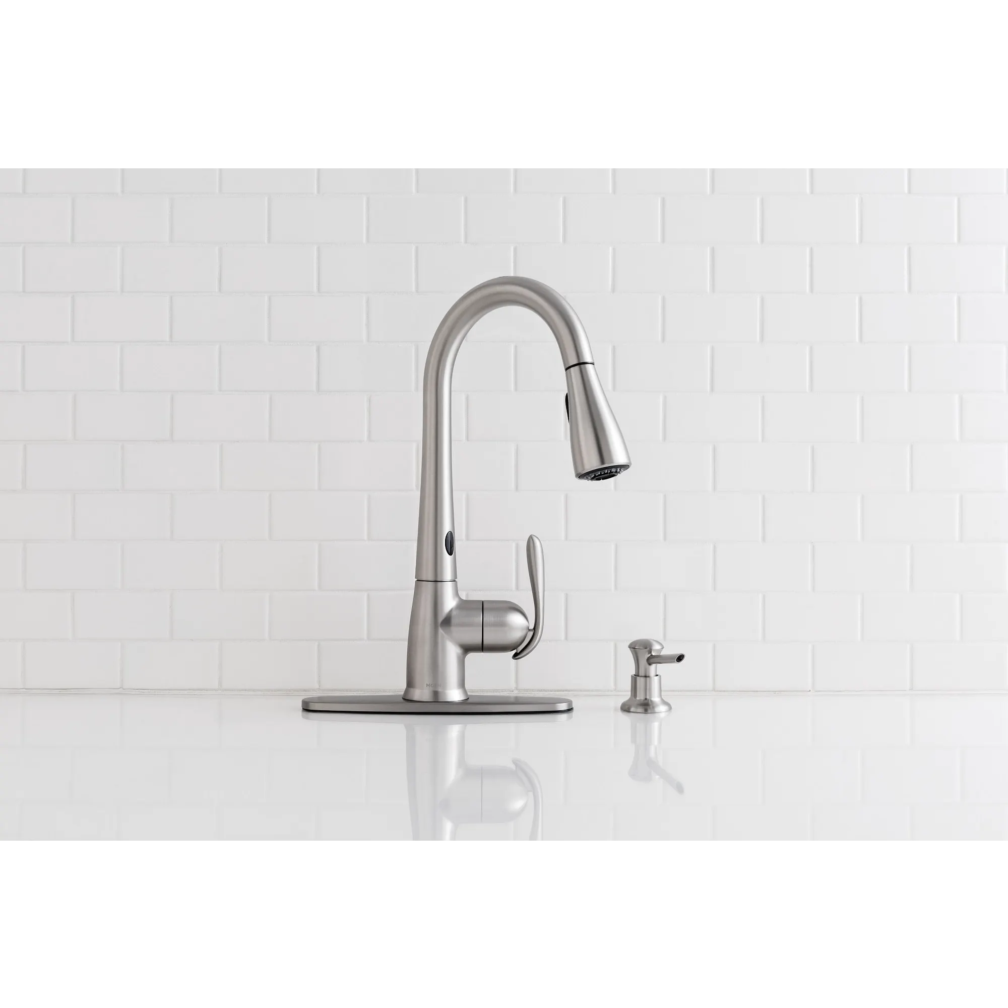 Haysfield with MotionSense Spot Resist Stainless One-Handle High Arc Pulldown Kitchen Faucet - Image 2