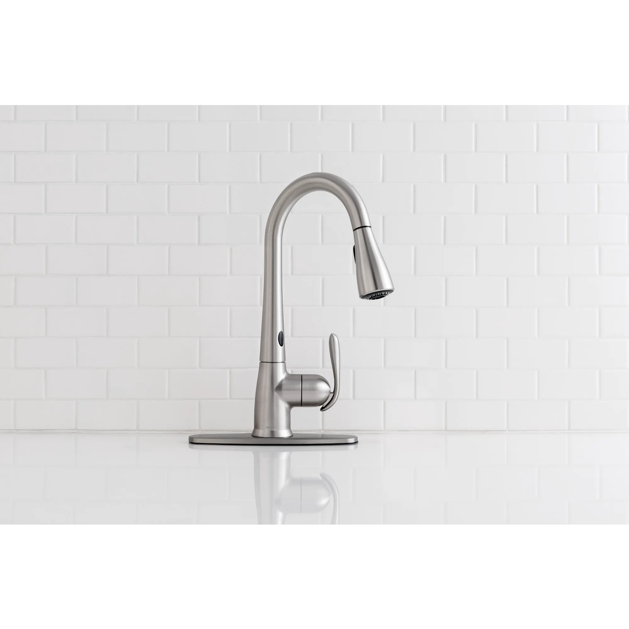 Haysfield with MotionSense Spot Resist Stainless One-Handle High Arc Pulldown Kitchen Faucet - Image 8