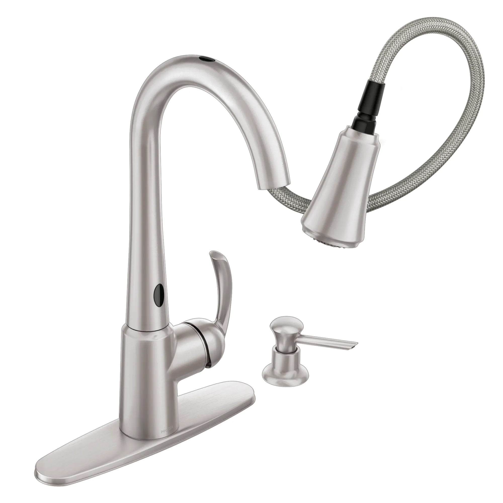 Delaney with MotionSense Spot Resist Stainless One-Handle High Arc Pulldown Kitchen Faucet - Image 5