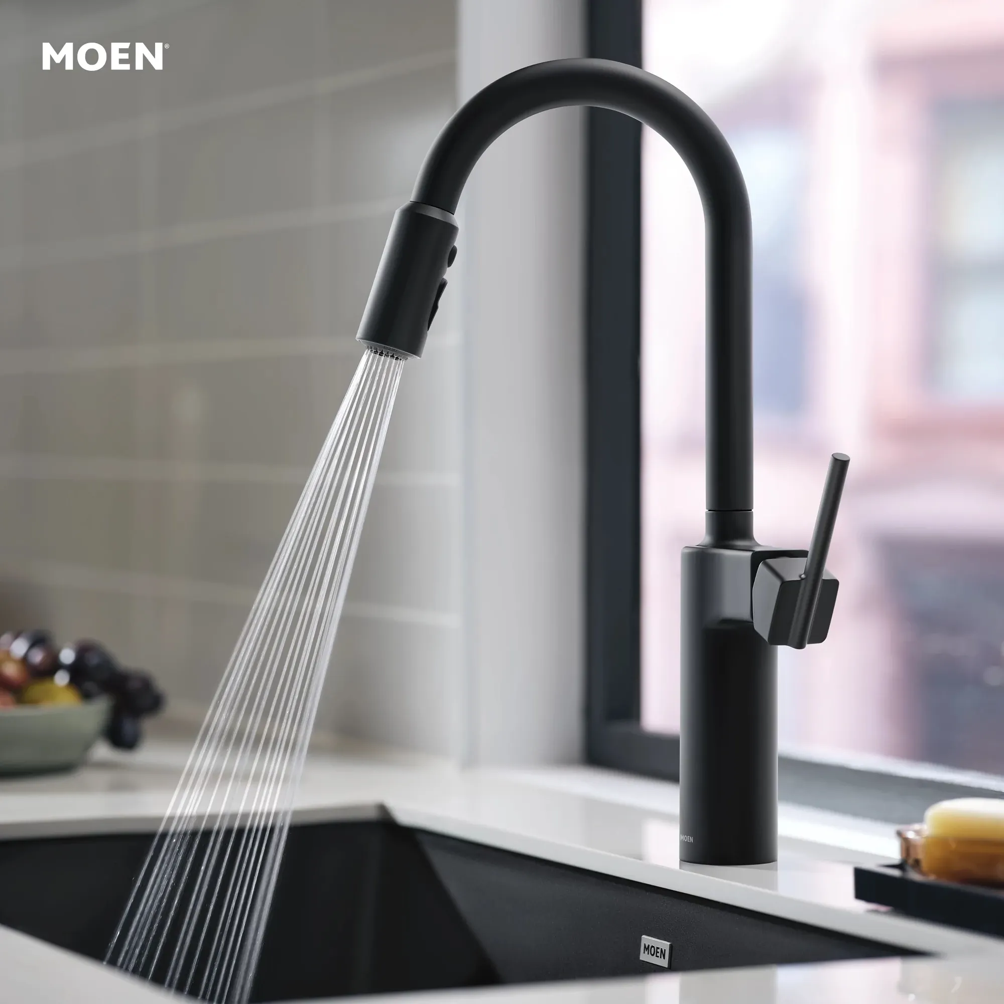 Inara One-handle High Arc Pulldown Kitchen Faucet - Image 11