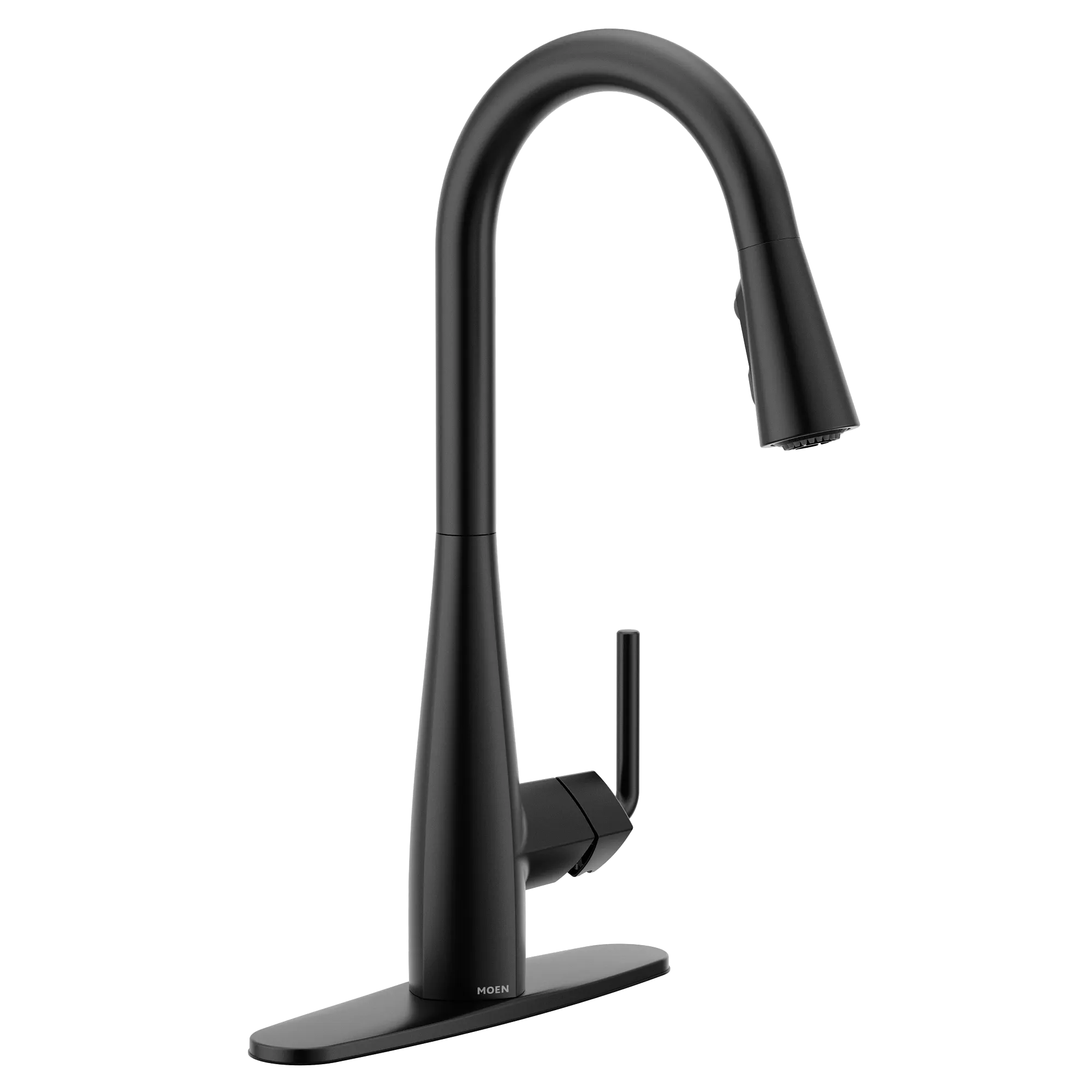 Maureen Chrome one-handle high arc pulldown kitchen faucet - Image 18