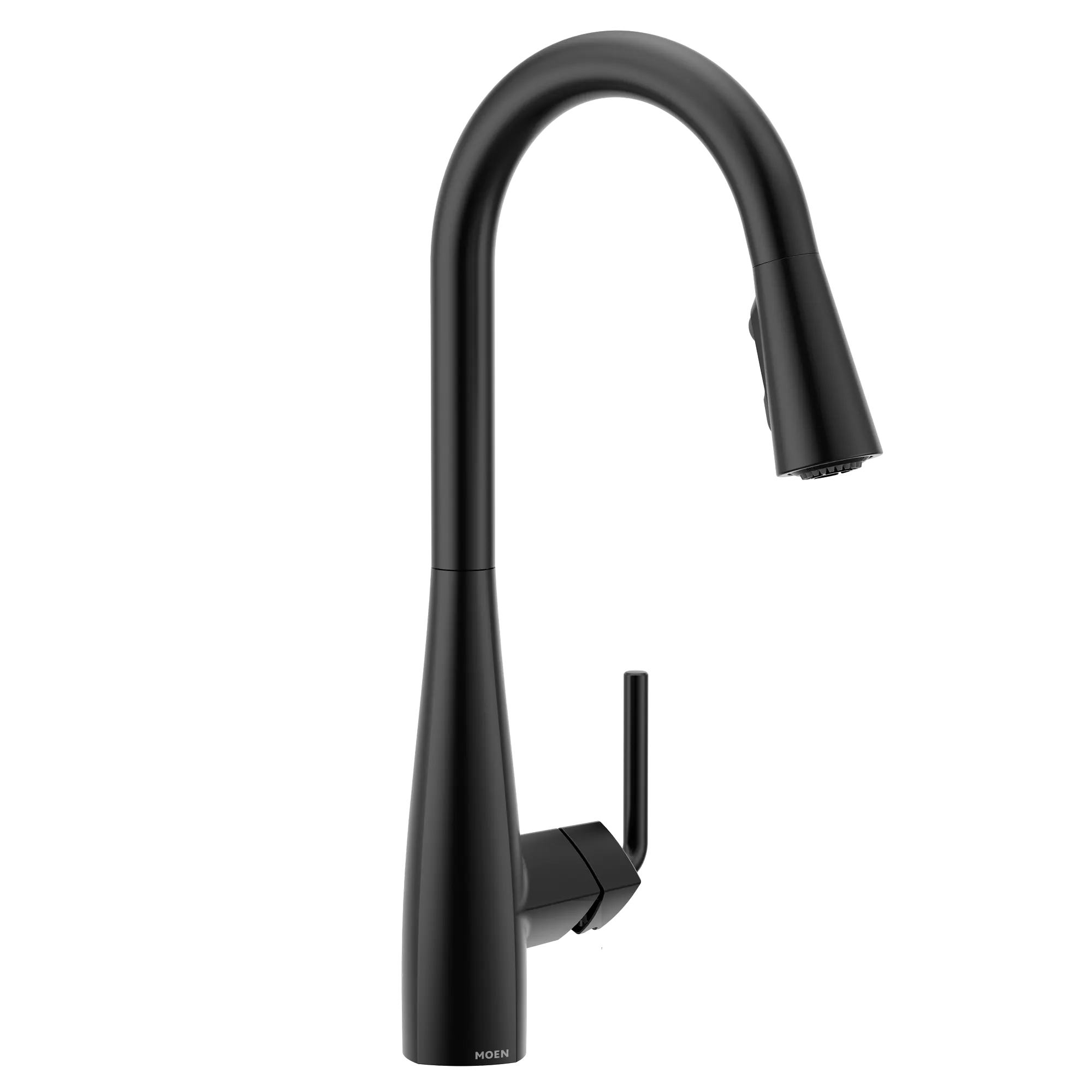 Maureen Chrome one-handle high arc pulldown kitchen faucet - Image 19