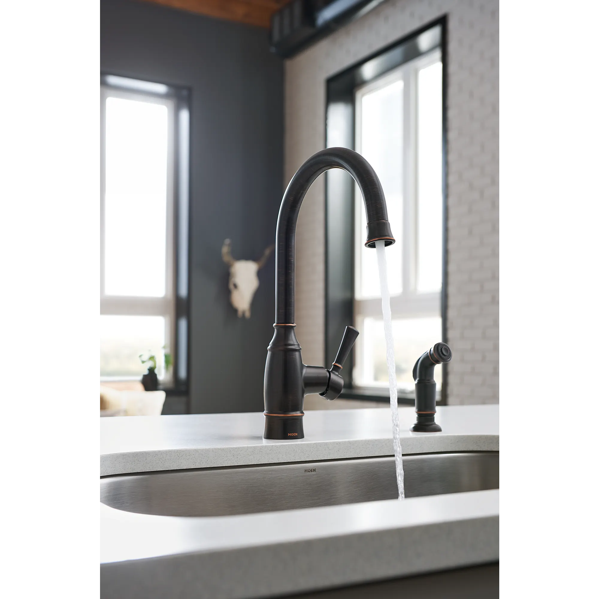 Noell One-Handle Kitchen Faucet - Image 9