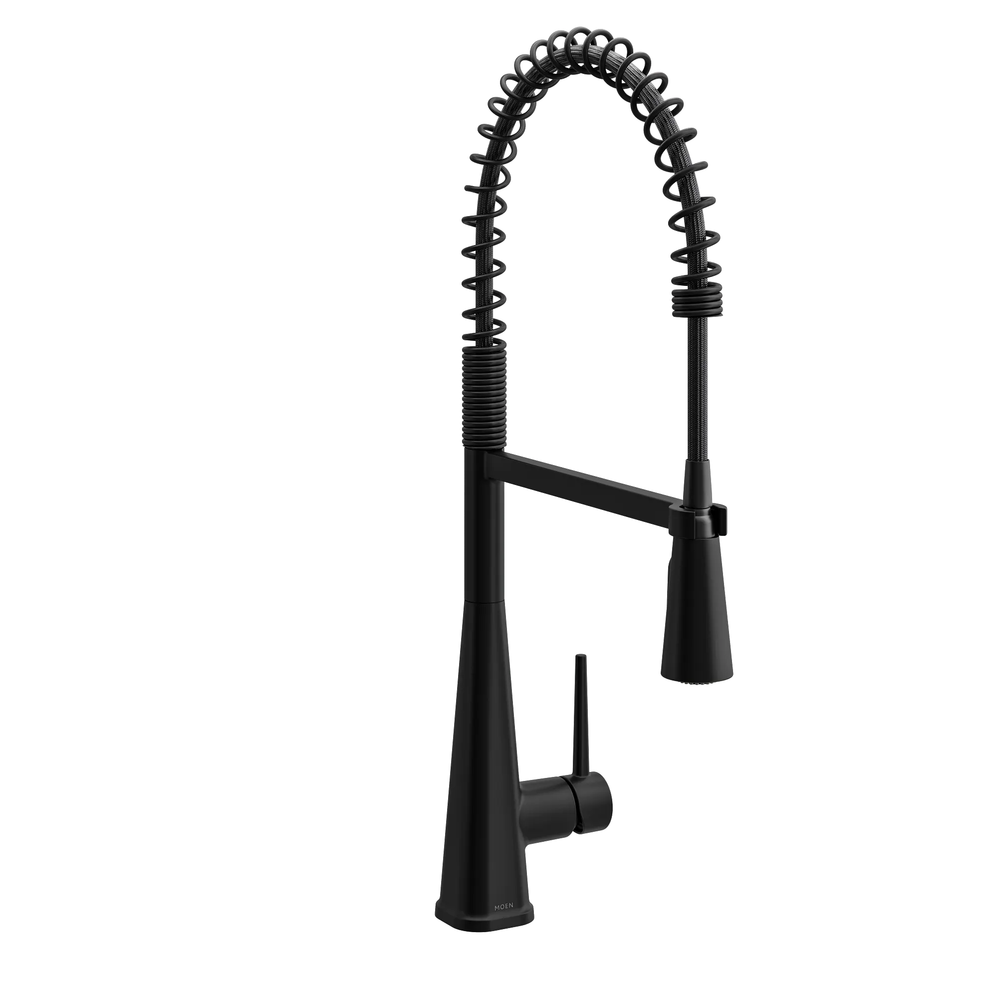 Swyre Matte black one-handle high arc pulldown kitchen faucet - Image 5