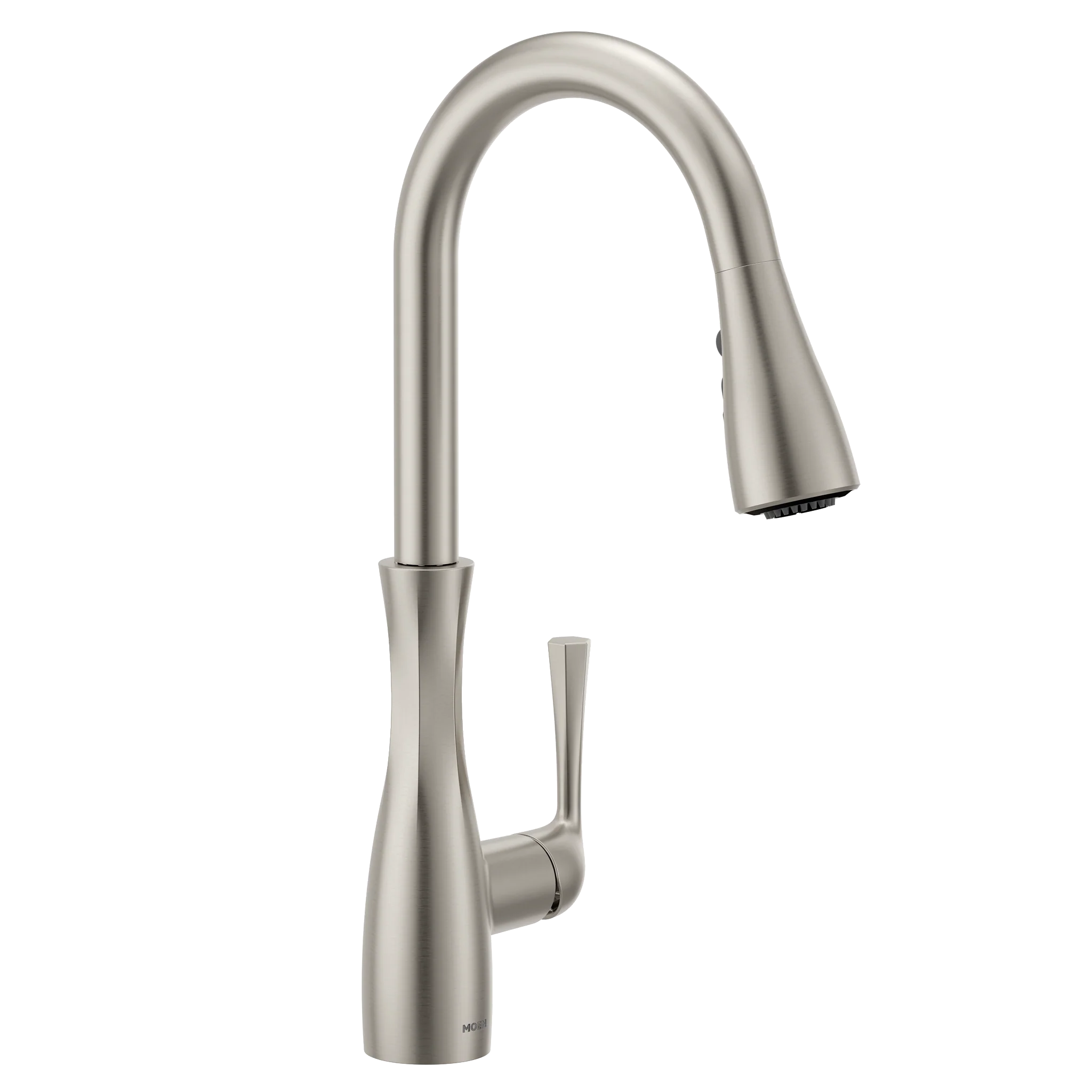 Arlia Chrome one-handle high arc pulldown kitchen faucet - Image 28