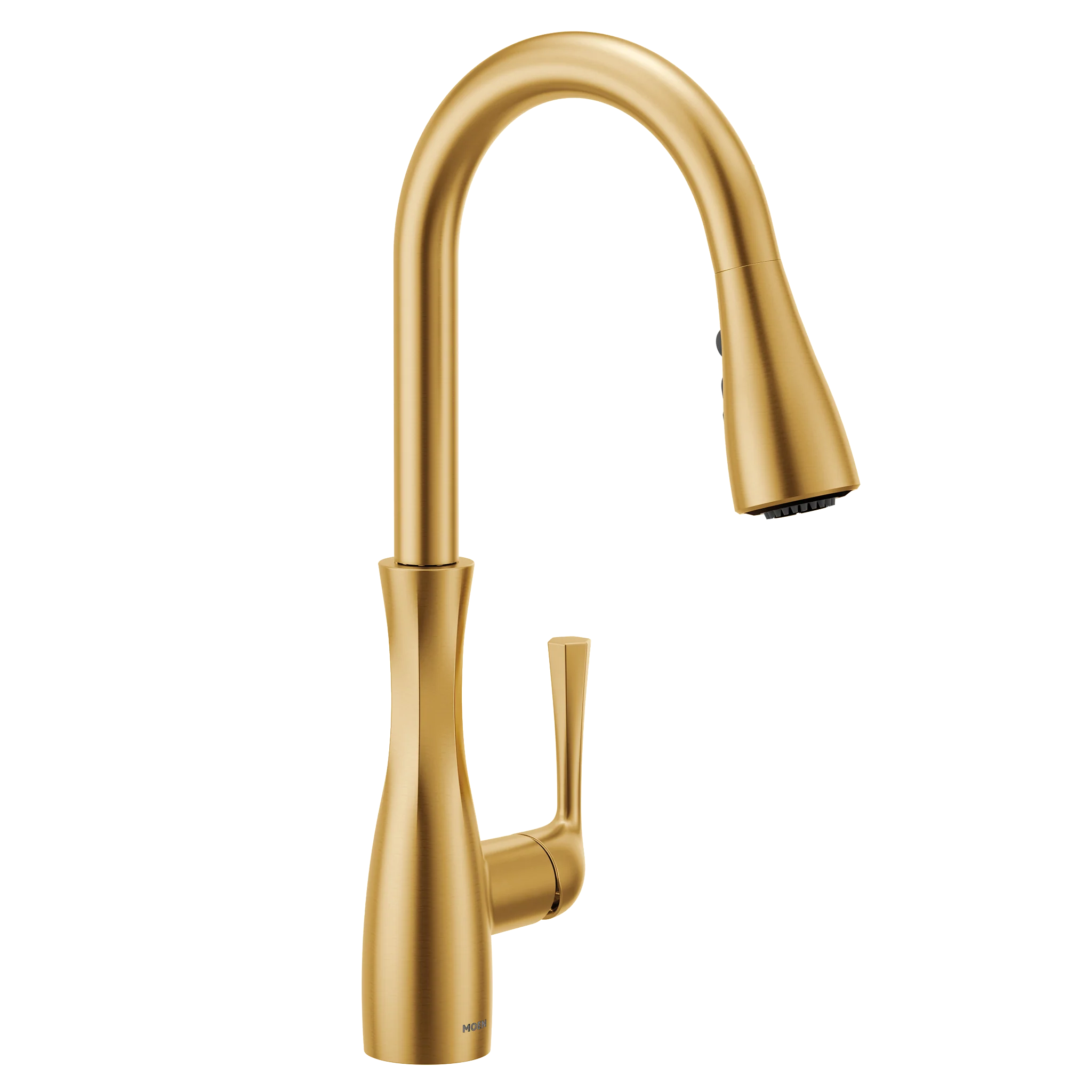 Arlia Chrome one-handle high arc pulldown kitchen faucet - Image 41