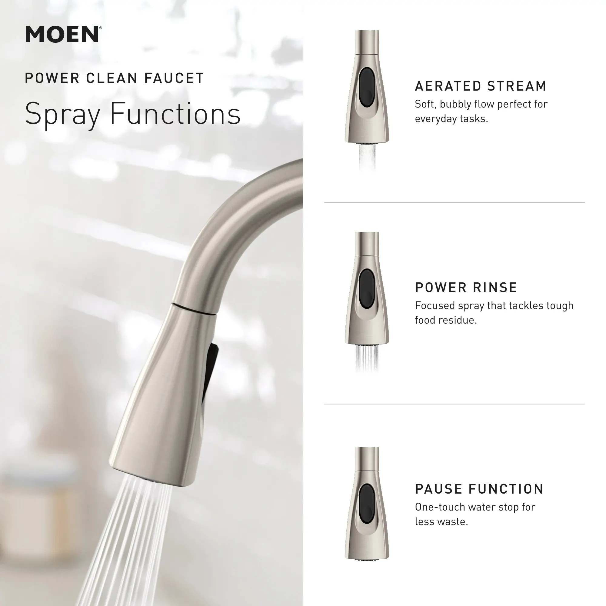 Kiran One-handle High Arc Pulldown Kitchen Faucet - Image 30