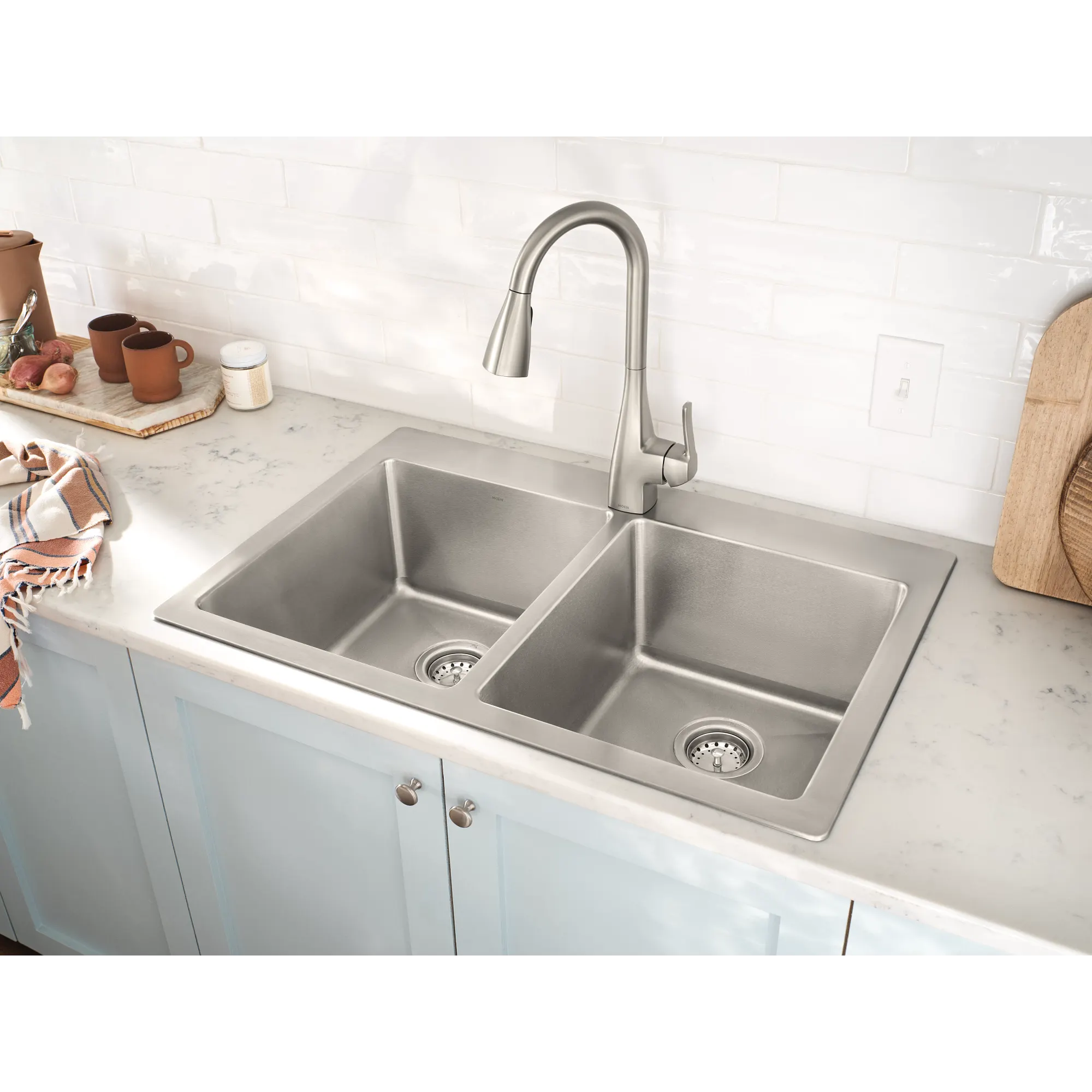 Kiran One-handle High Arc Pulldown Kitchen Faucet - Image 33