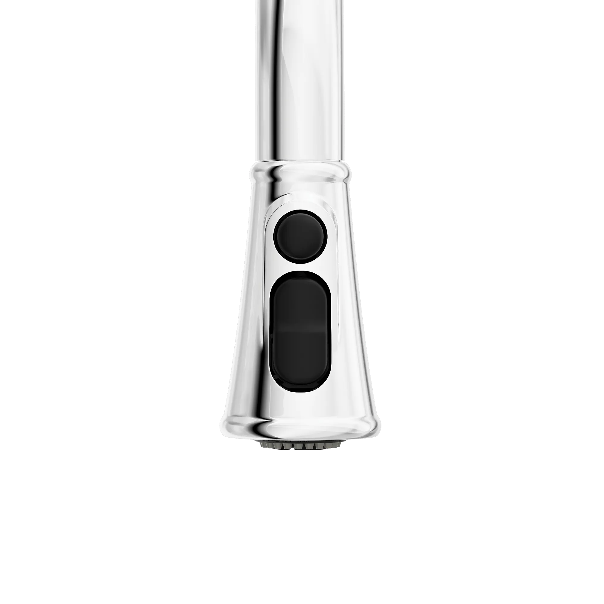 Jaslynn Chrome one-handle high arc pulldown kitchen faucet - Image 2