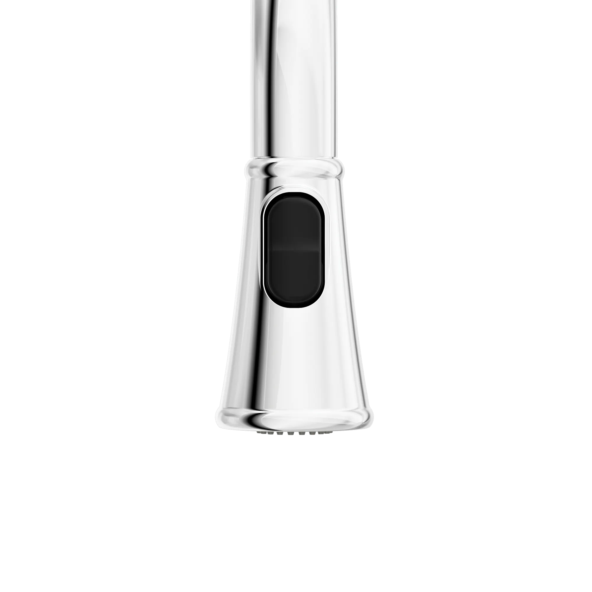 Jaslynn Chrome one-handle high arc pulldown kitchen faucet - Image 3