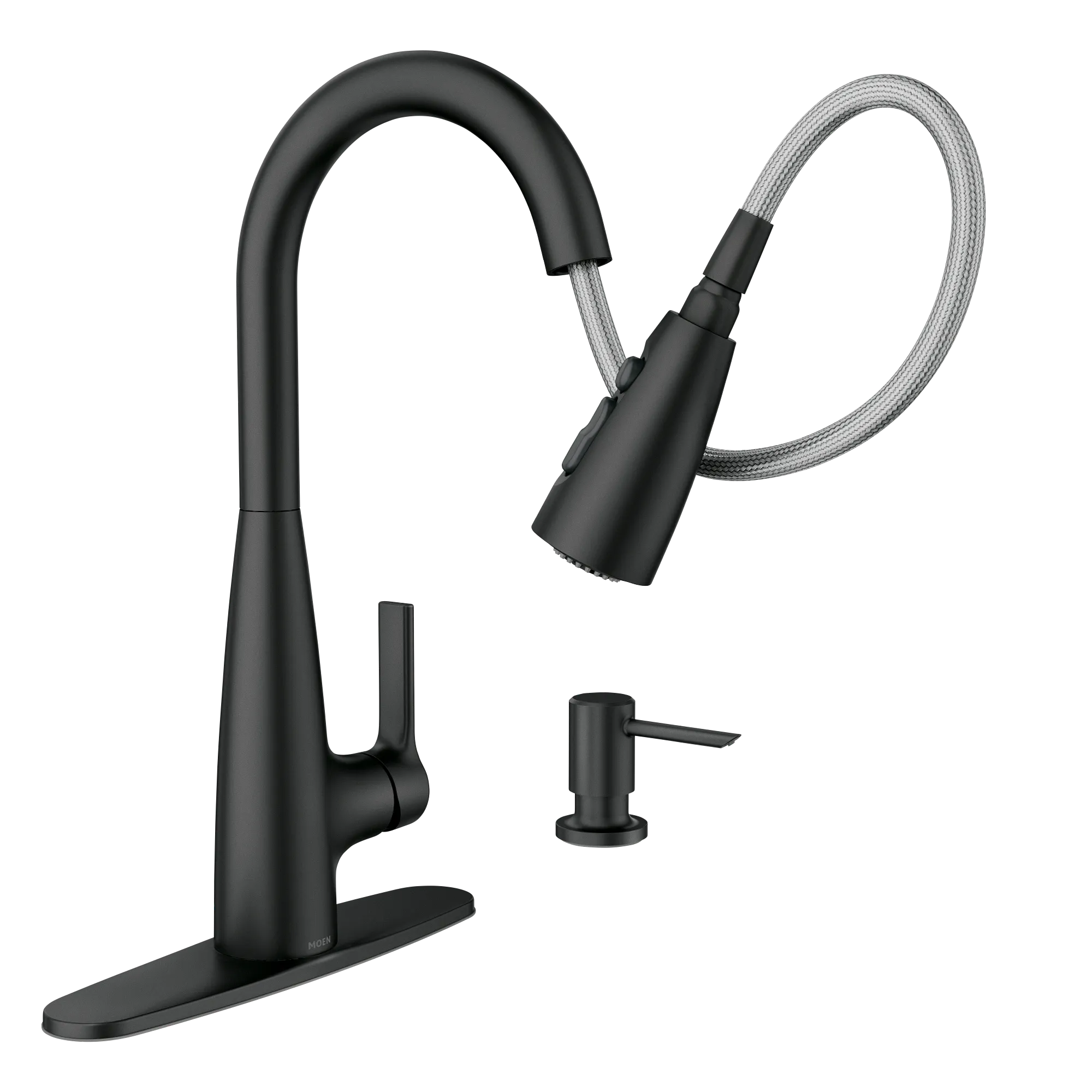 Haelyn One-Handle High Arc Pulldown Kitchen Faucet - Image 20