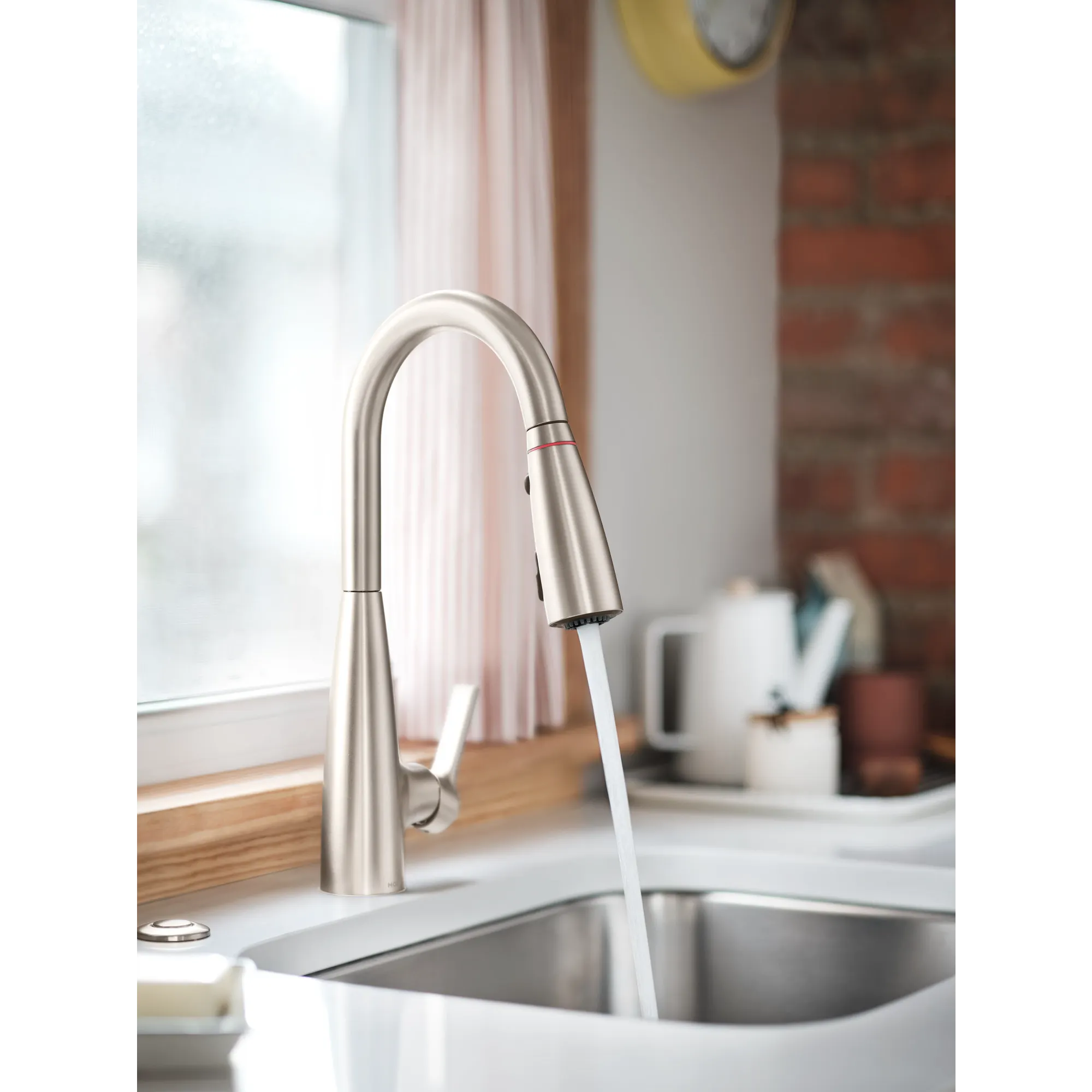 Haelyn One-Handle High Arc Pulldown Kitchen Faucet With ColorCue® - Image 26