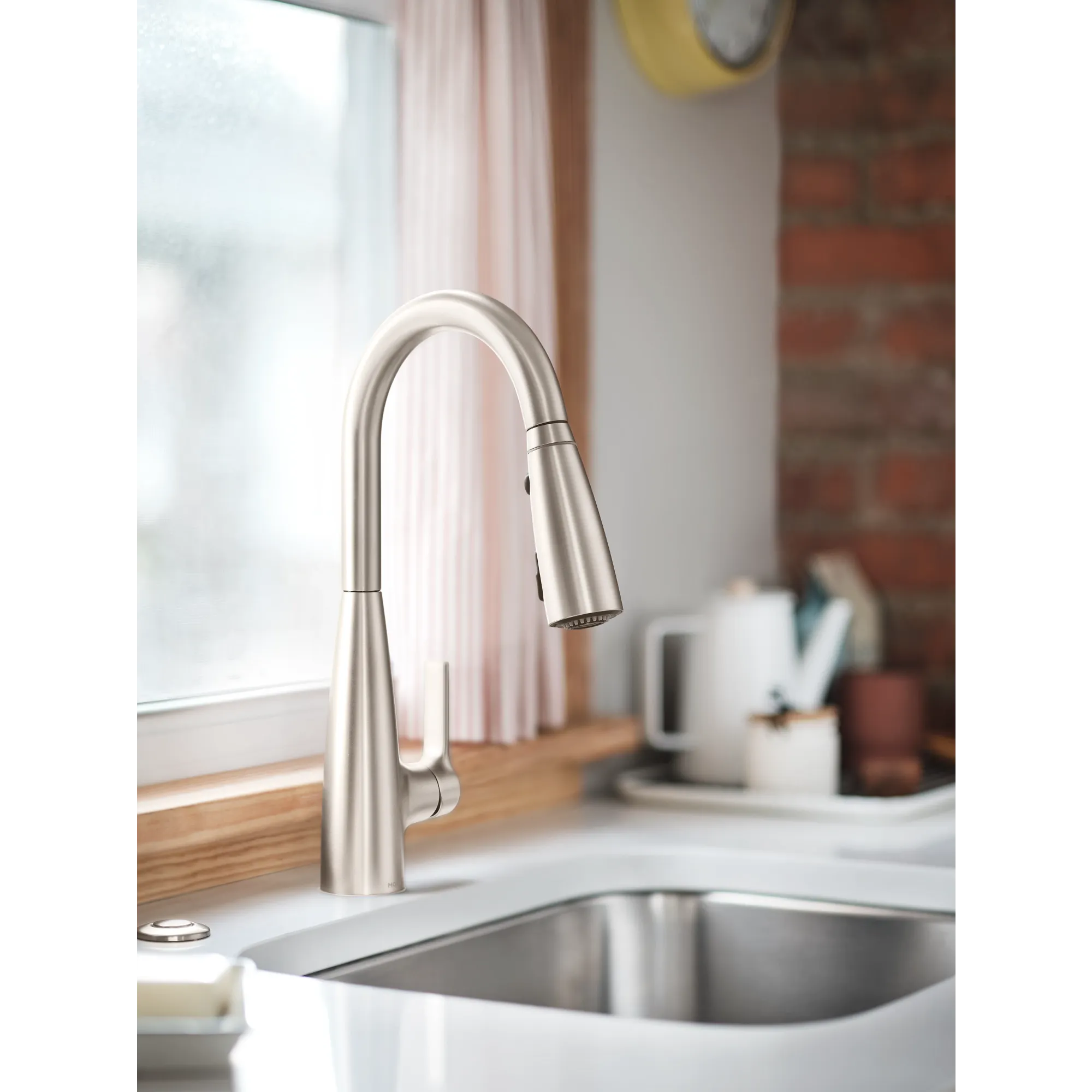 Haelyn One-Handle High Arc Pulldown Kitchen Faucet With ColorCue® - Image 28