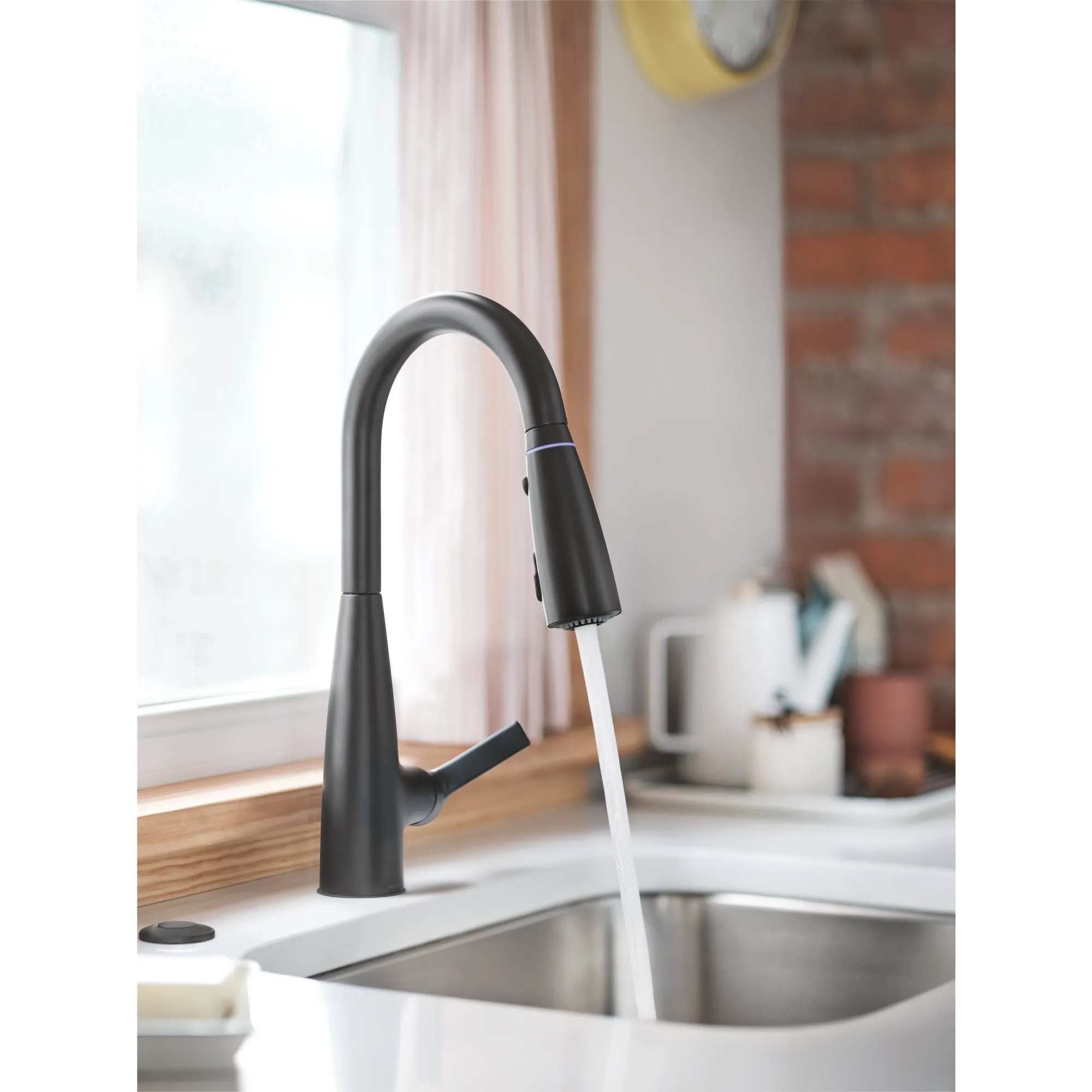 Haelyn One-Handle High Arc Pulldown Kitchen Faucet With ColorCue® - Image 3