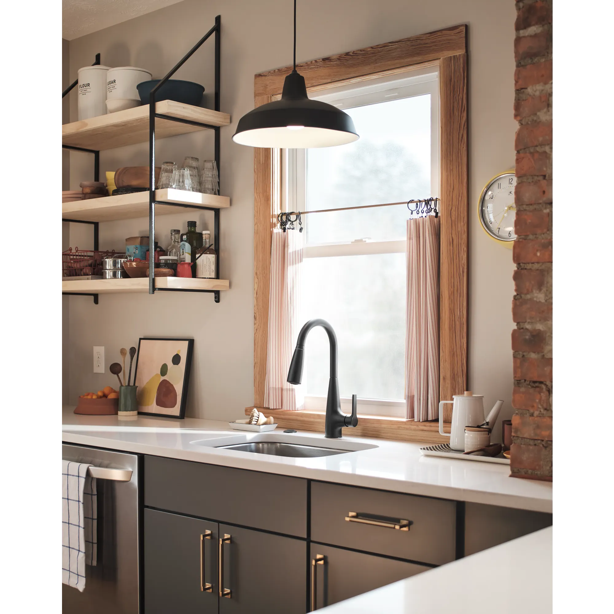 Haelyn One-Handle High Arc Pulldown Kitchen Faucet With ColorCue® - Image 4