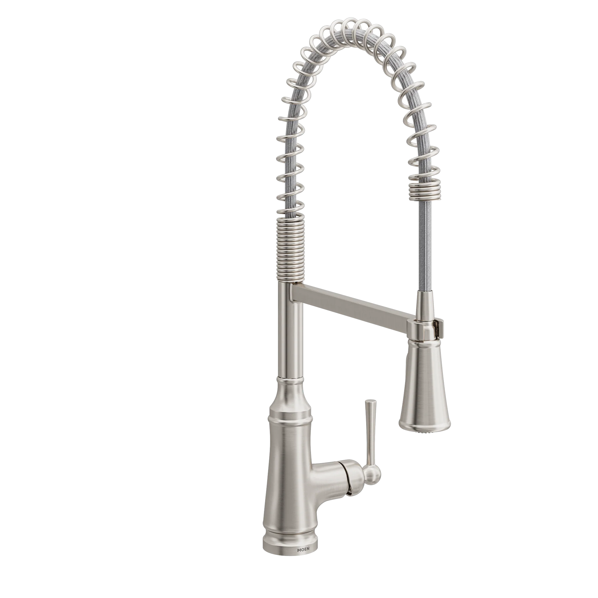 Jaslynn Spot resist stainless one-handle high arc pulldown kitchen faucet