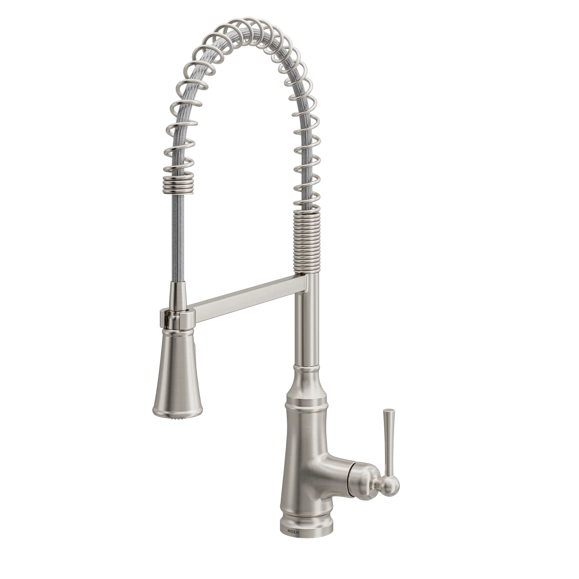Jaslynn Spot resist stainless one-handle high arc pulldown kitchen faucet - Image 3