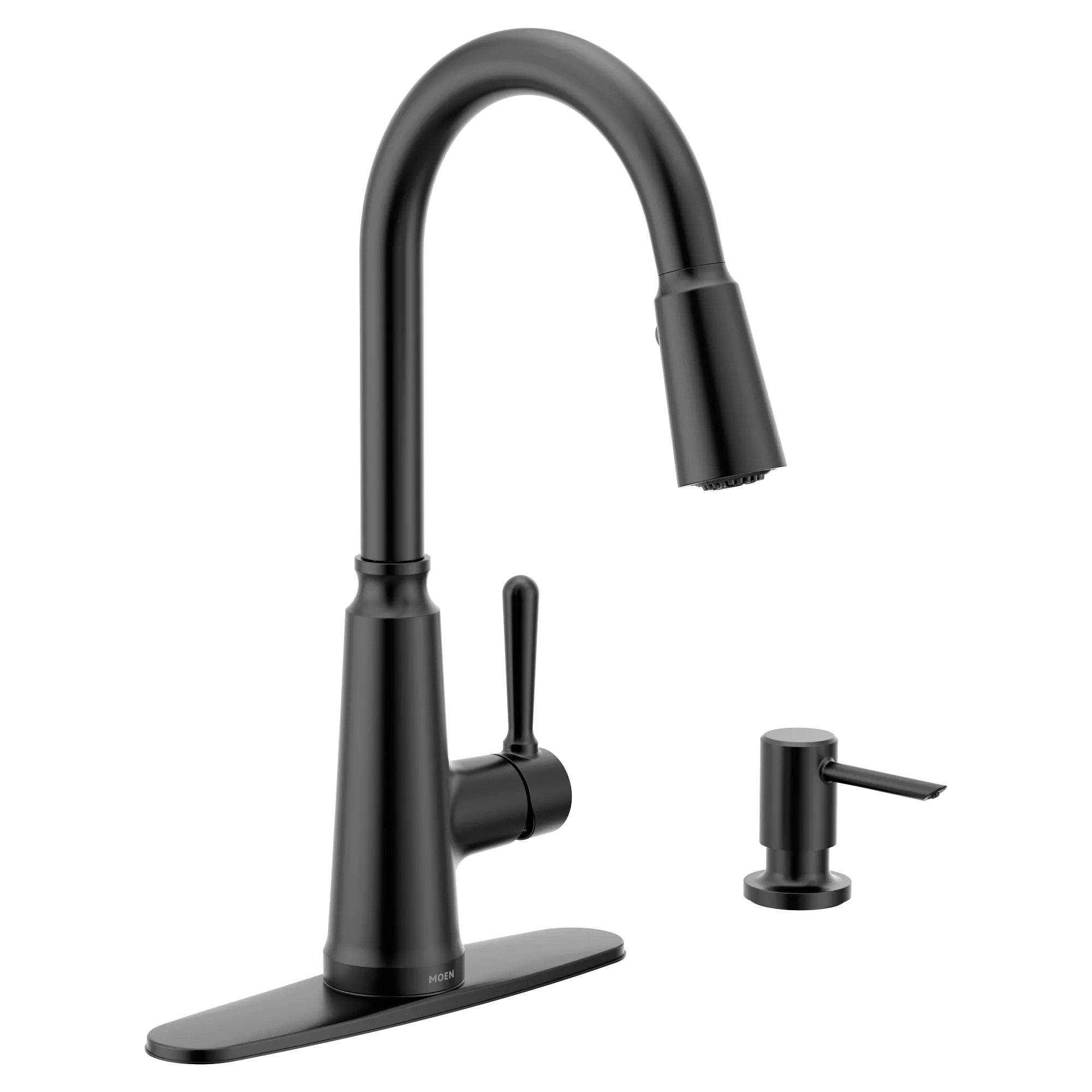Trew One-Handle High Arc Pulldown Kitchen Faucet - Image 4