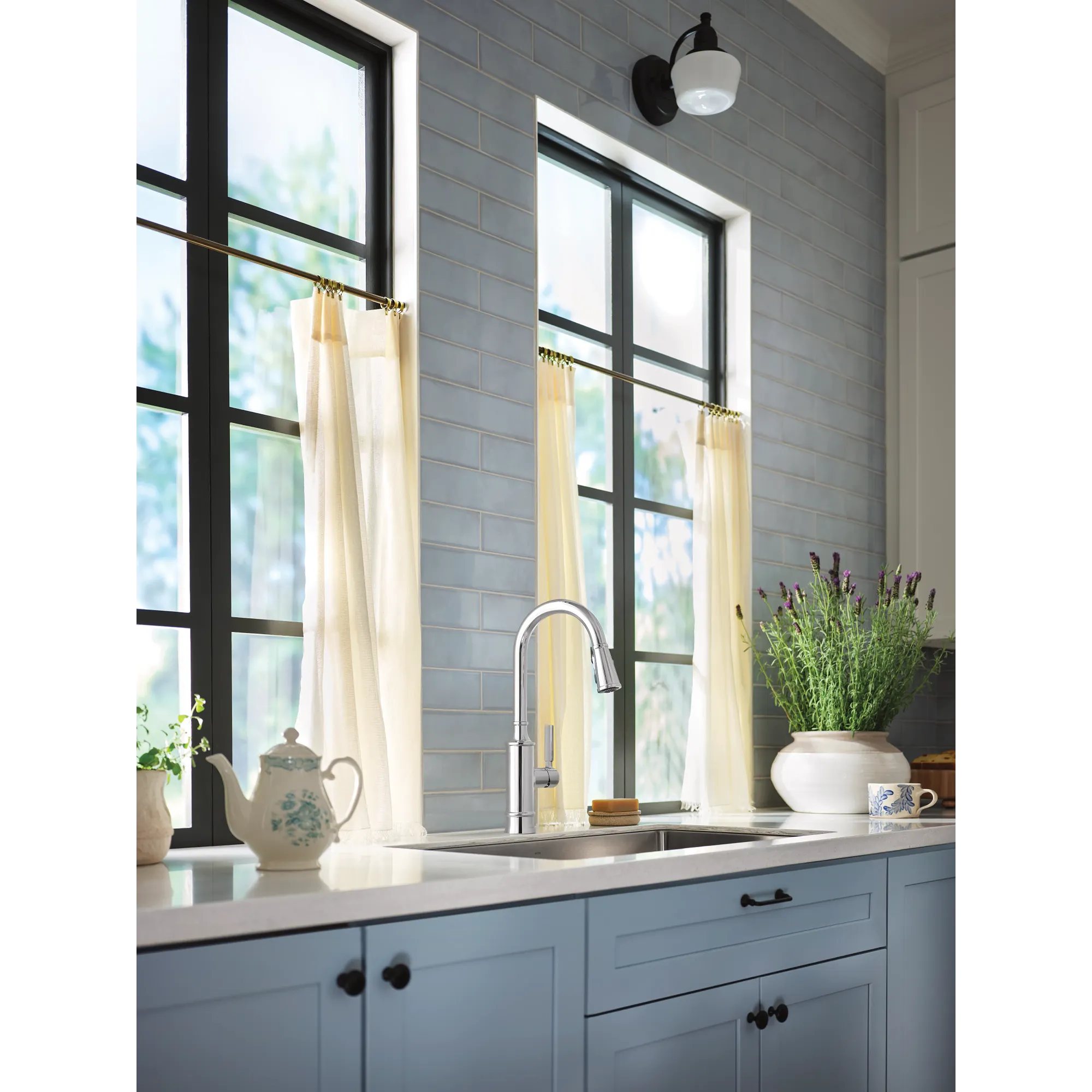 Gilden One-Handle High Arc Pulldown Kitchen Faucet - Image 10