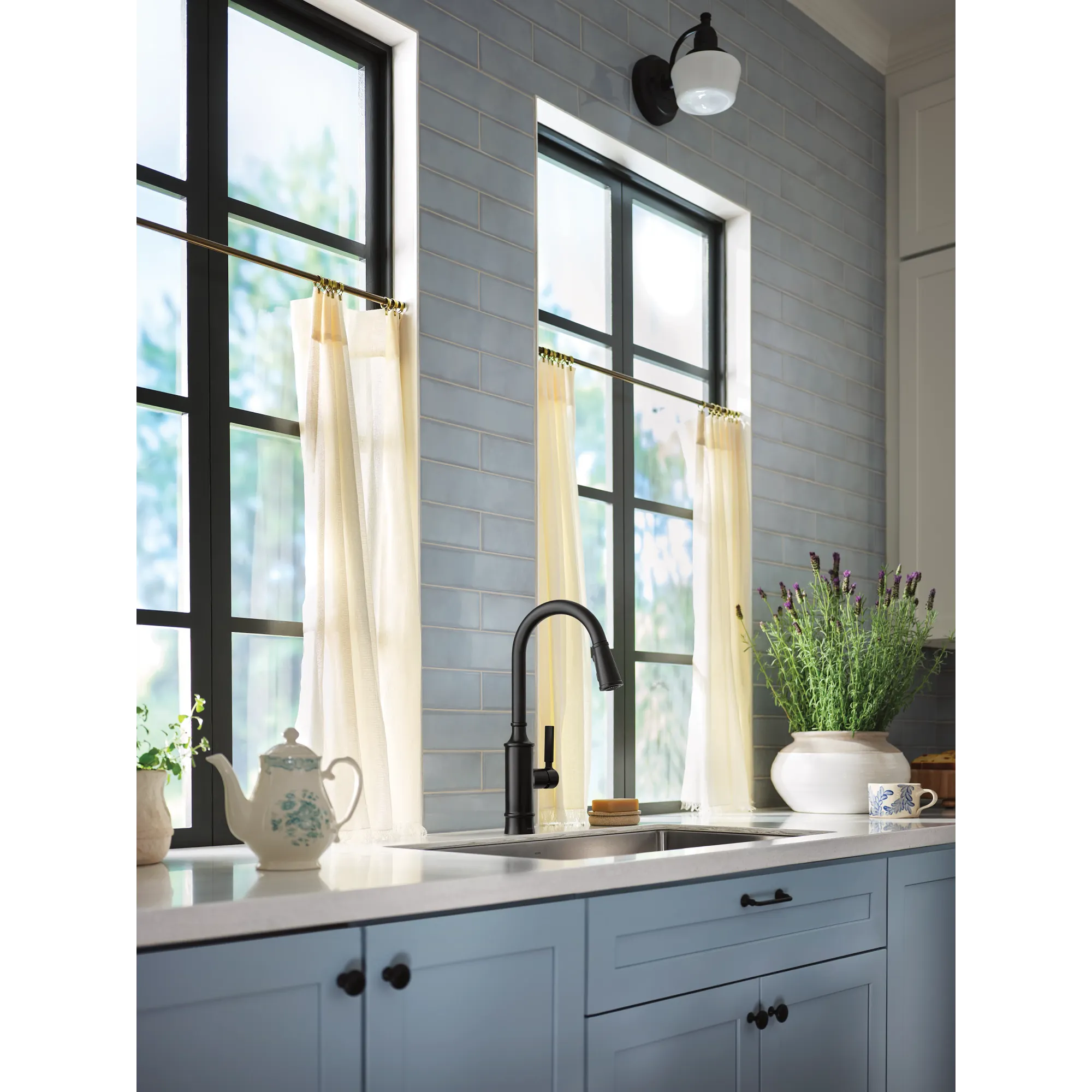 Gilden One-Handle High Arc Pulldown Kitchen Faucet - Image 13
