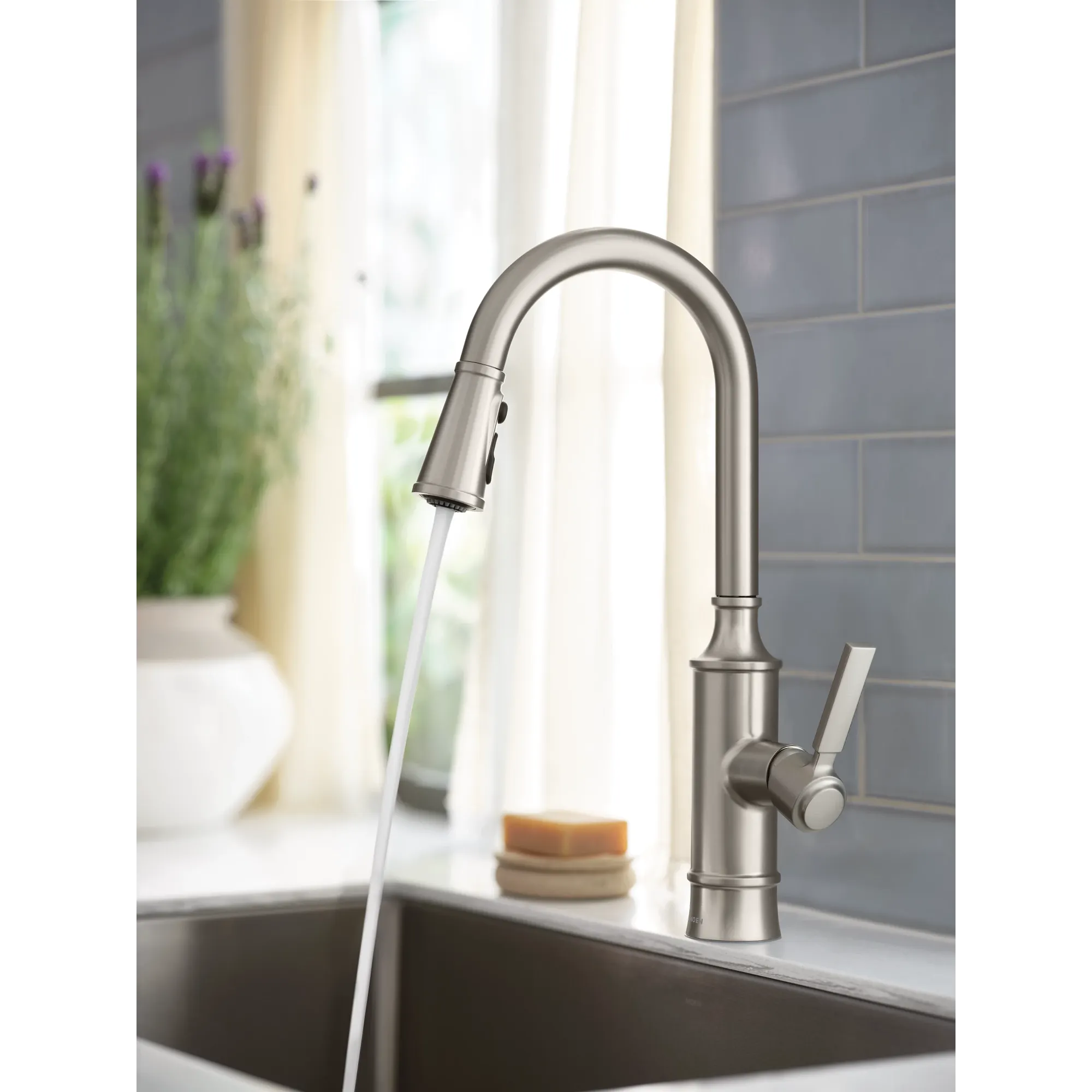 Gilden One-Handle High Arc Pulldown Kitchen Faucet - Image 31