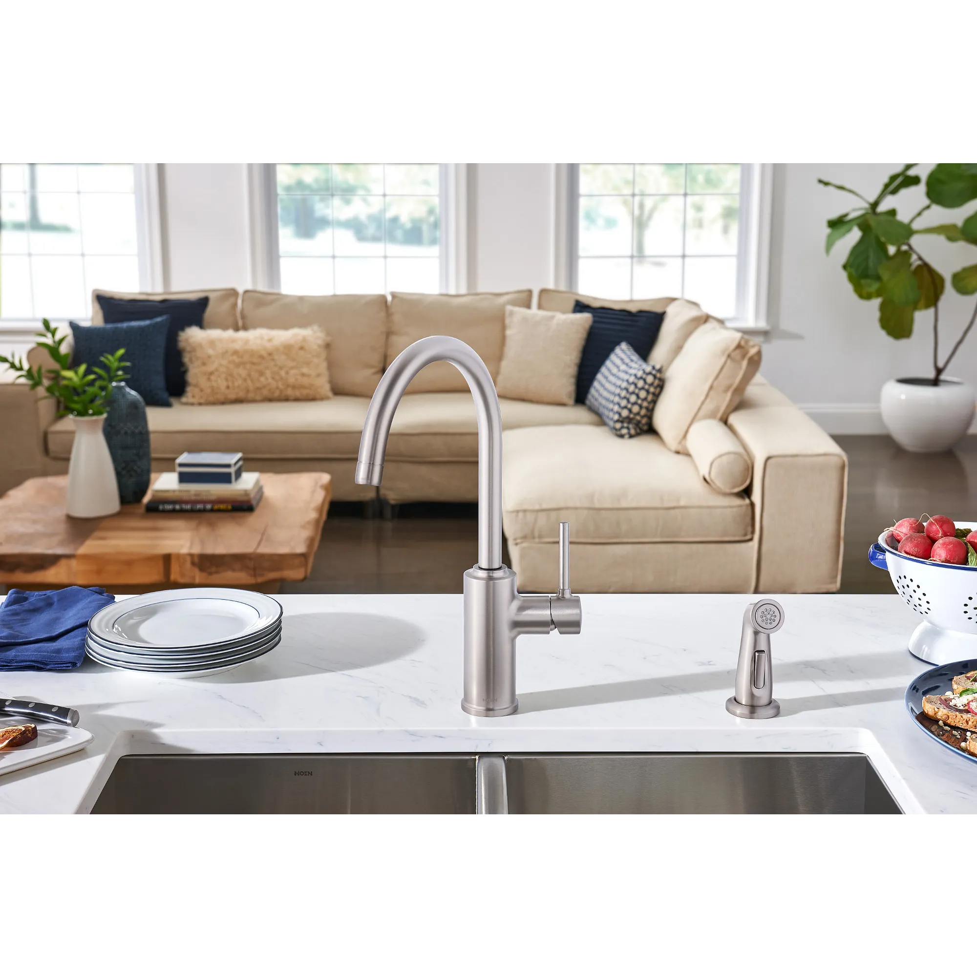 Sombra One-Handle Kitchen Faucet - Image 31