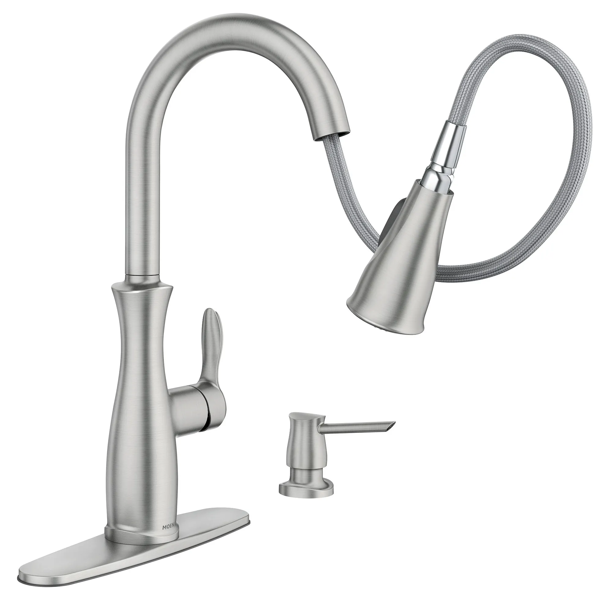 Nellis Spot Resist Stainless One-Handle Kitchen Faucet - Image 10