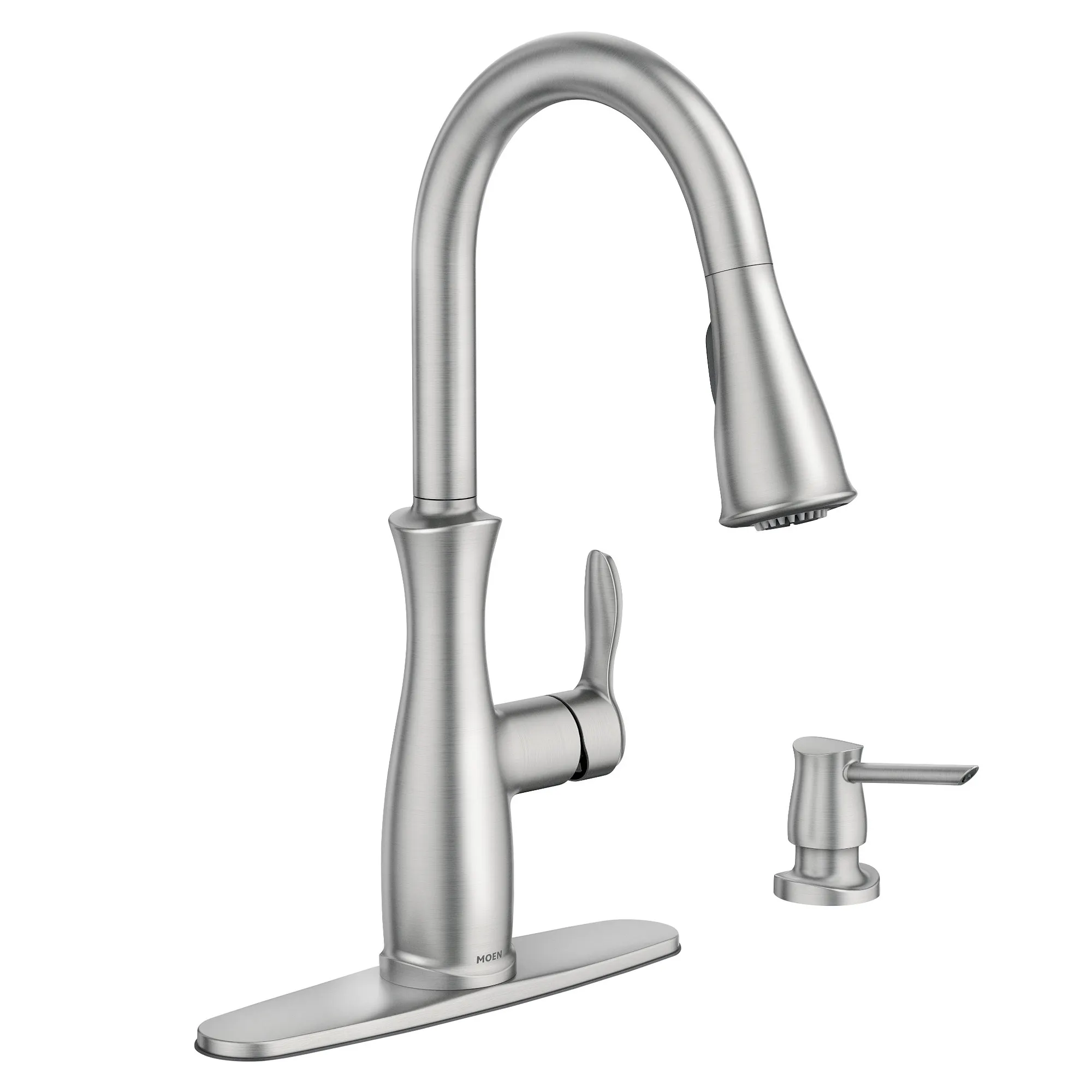 Nellis Spot Resist Stainless One-Handle Kitchen Faucet - Image 9
