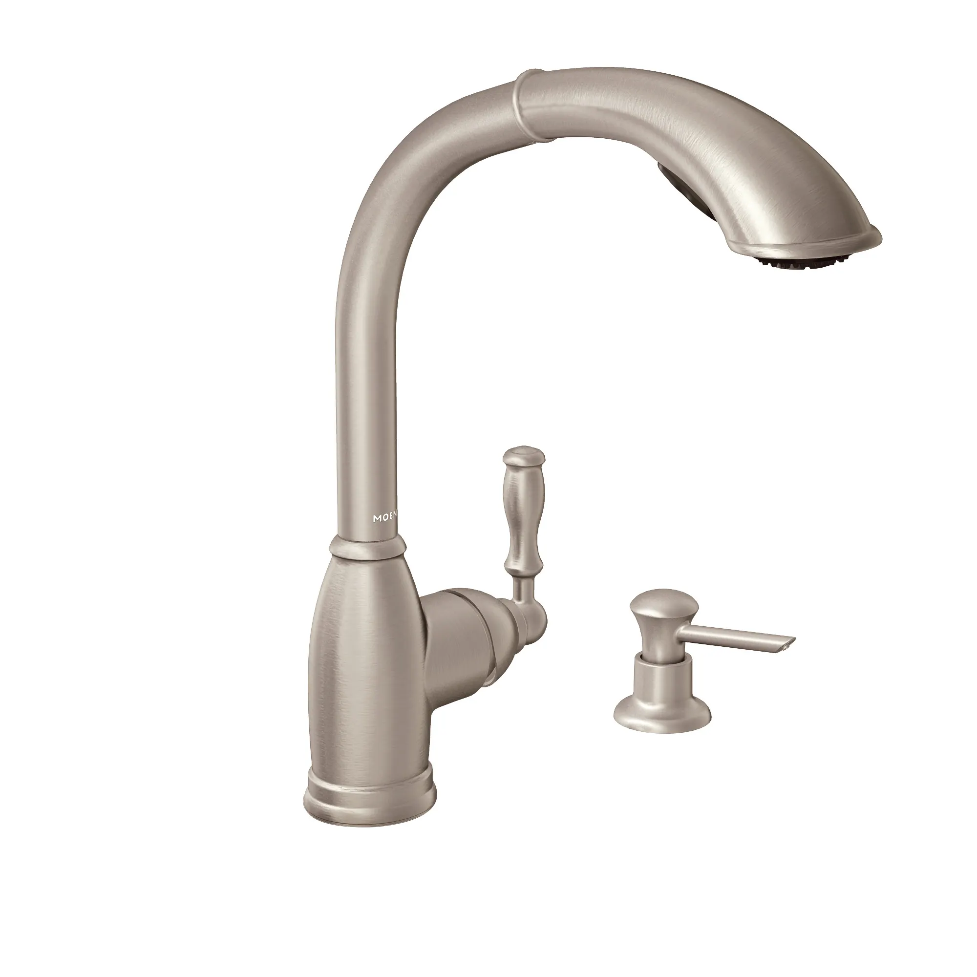 Sage Spot resist stainless one-handle high arc pullout kitchen faucet - Image 2
