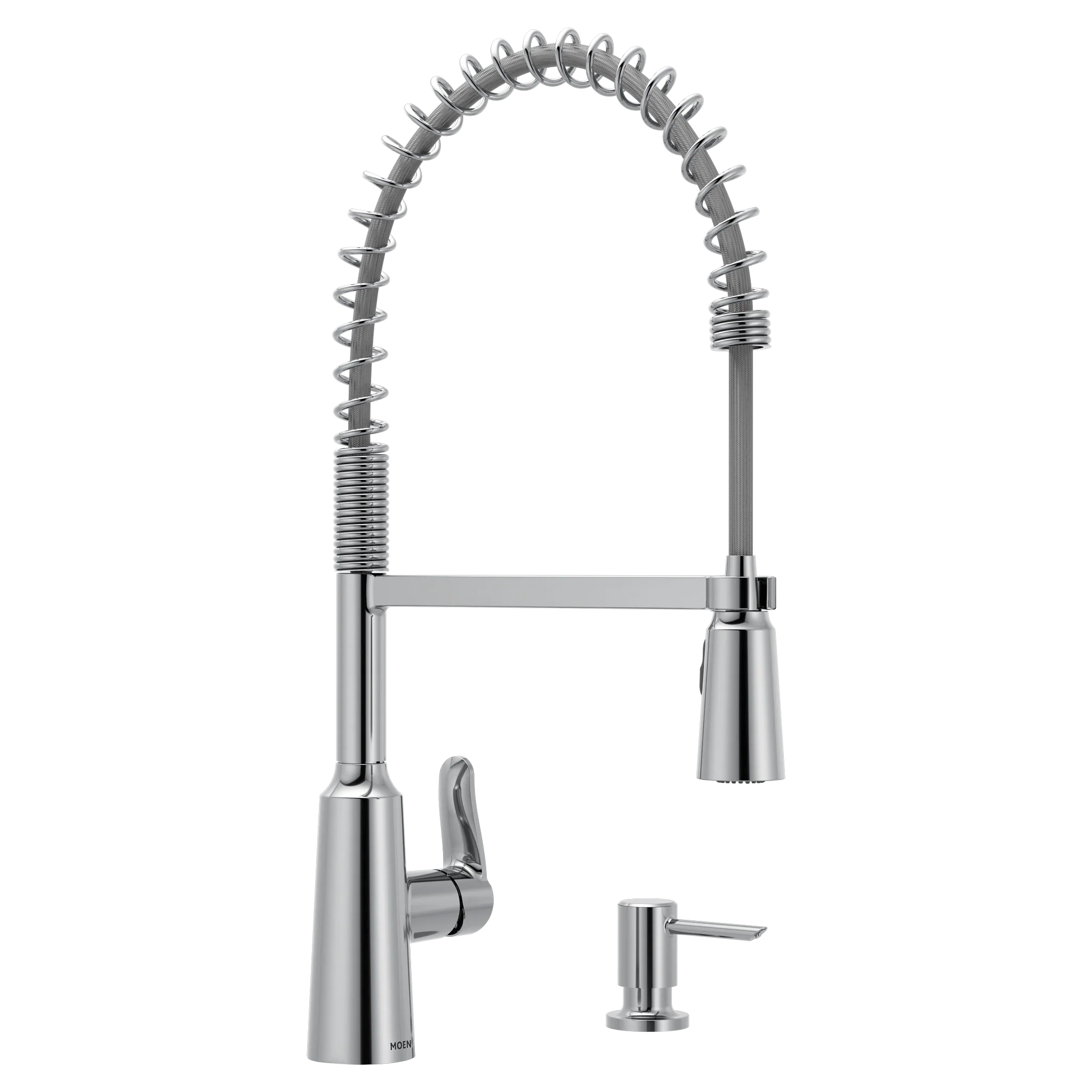 Edwyn One-Handle Pre-Rinse Spring Pulldown Kitchen Faucet