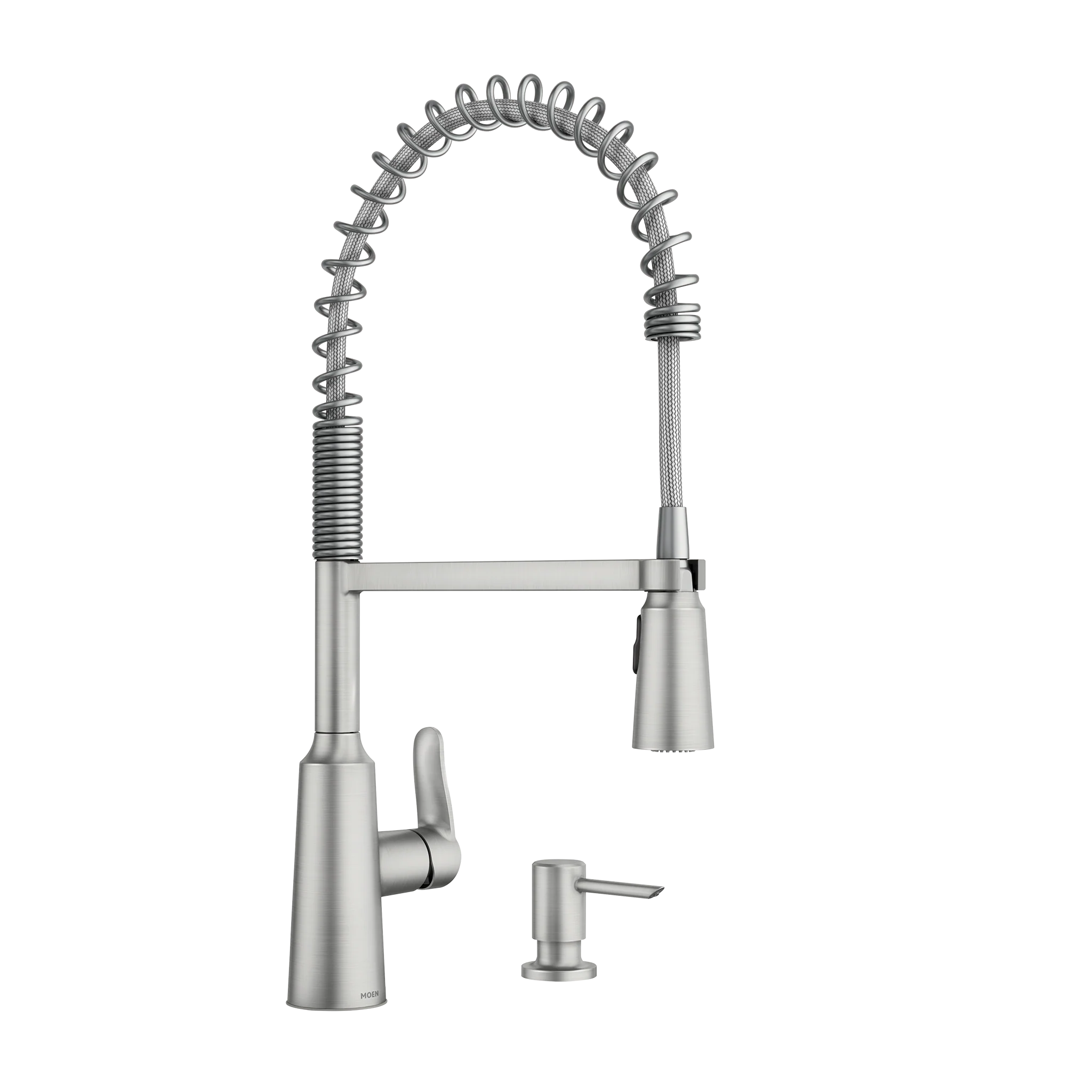 Edwyn One-Handle Pre-Rinse Spring Pulldown Kitchen Faucet - Image 17