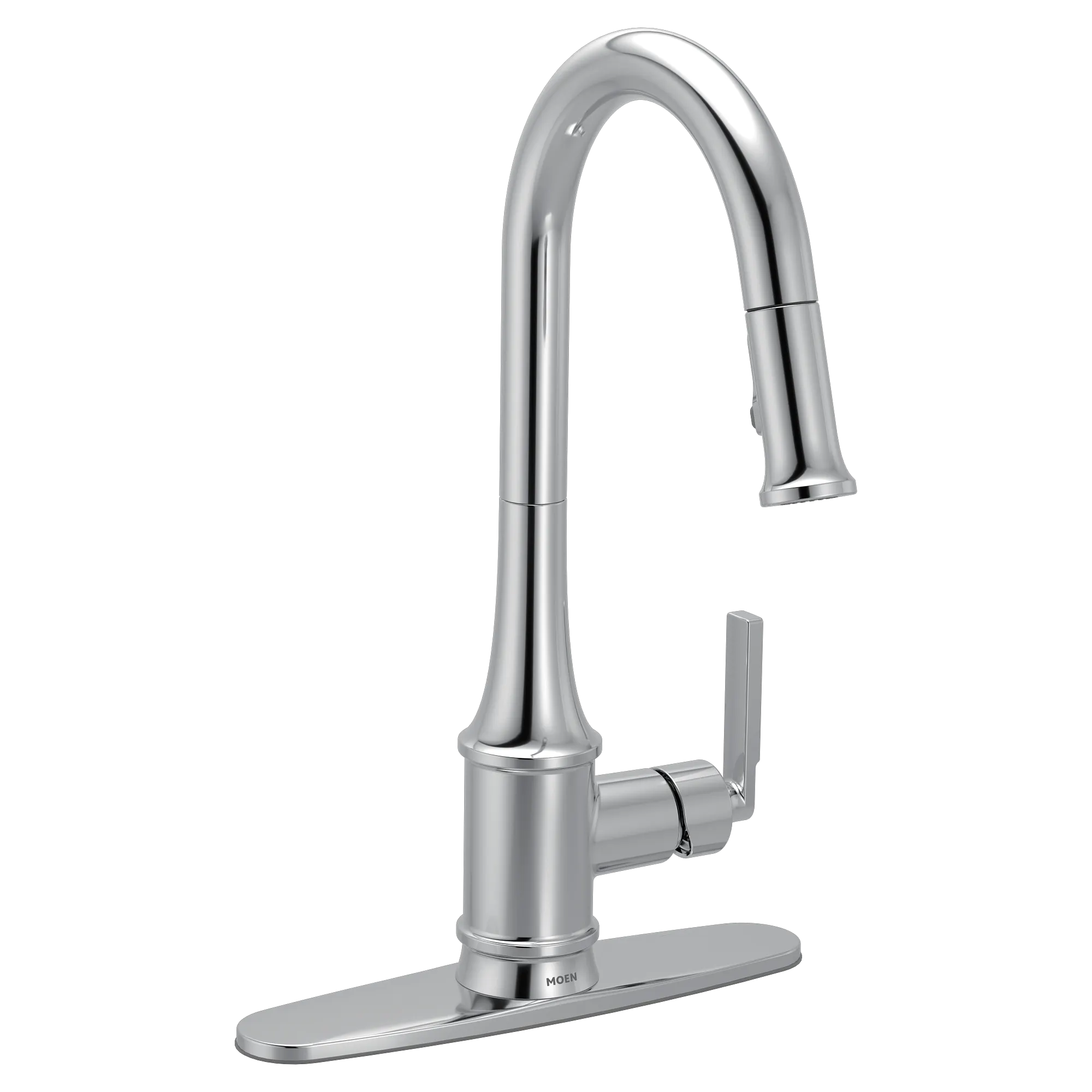 Judith One-Handle High Arc Pulldown Kitchen Faucet - Image 2