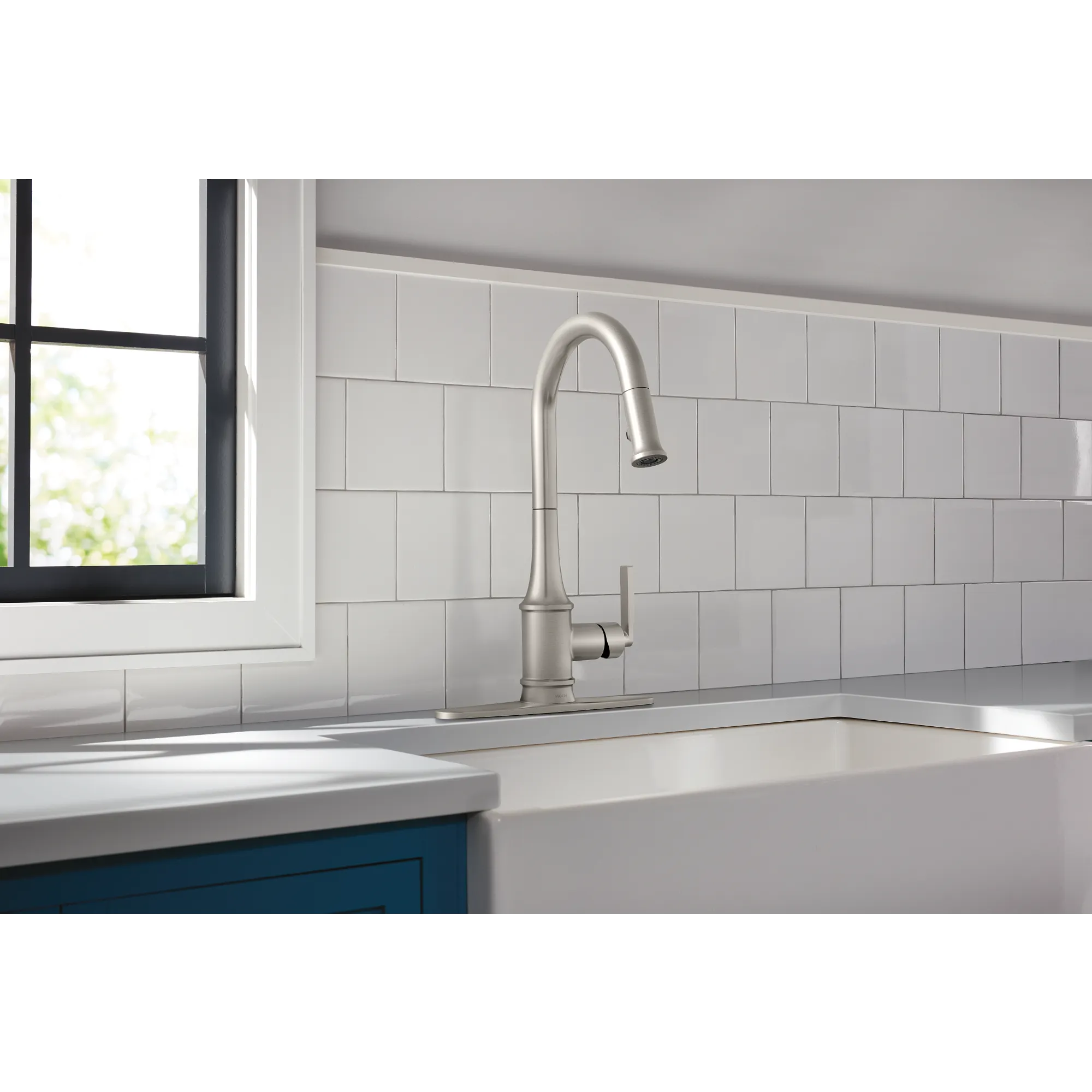 Judith One-Handle High Arc Pulldown Kitchen Faucet - Image 26
