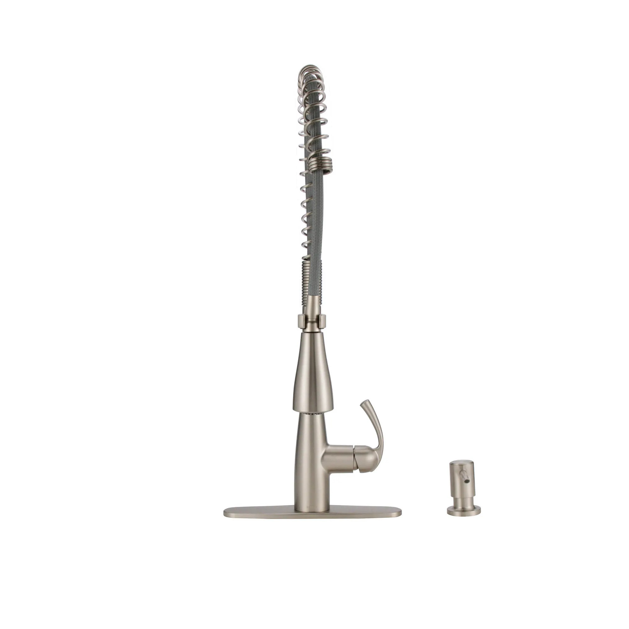 Essie One-Handle High Arc Pre-Rinse Spring Pulldown Kitchen Faucet - Image 24