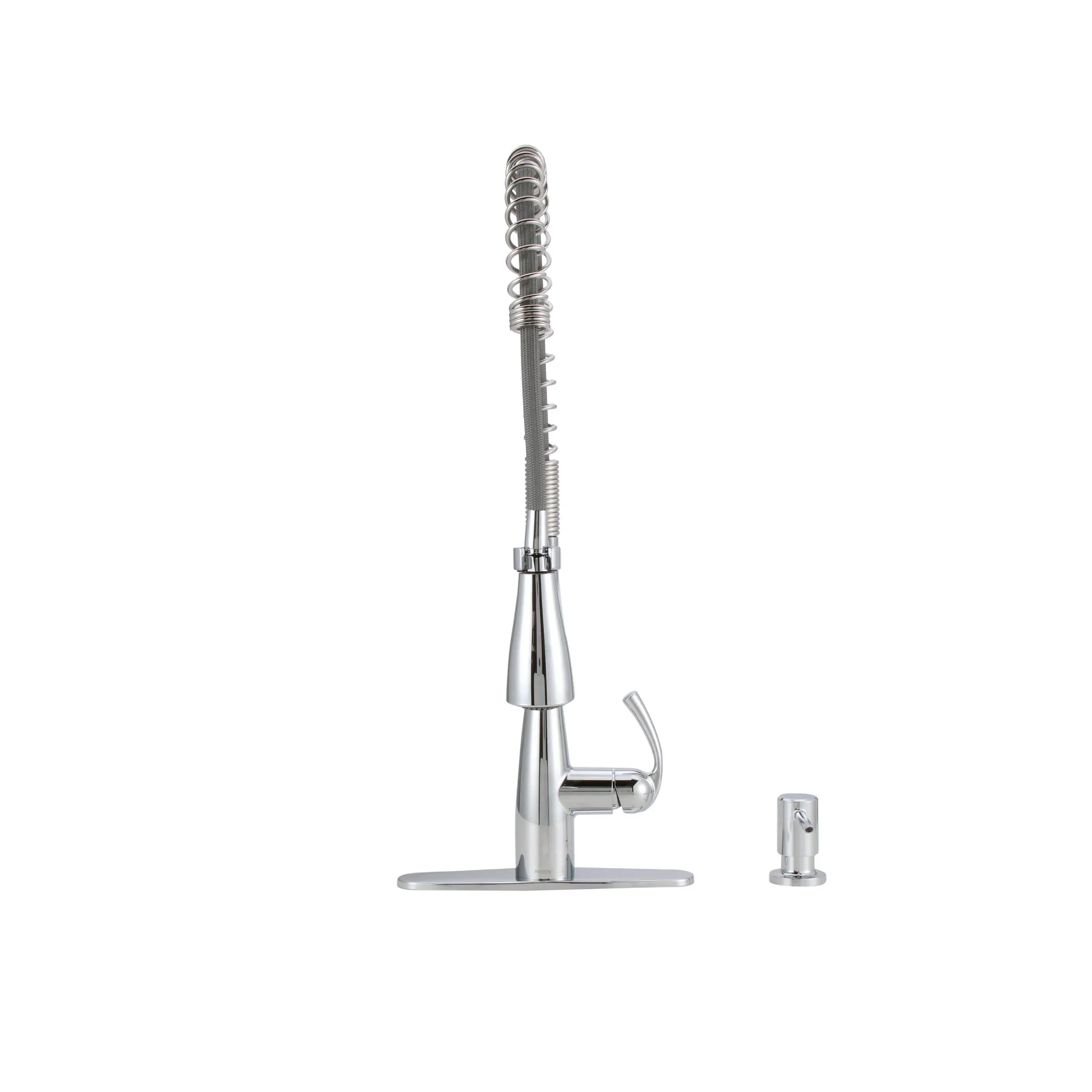 Essie One-Handle High Arc Pre-Rinse Spring Pulldown Kitchen Faucet - Image 7