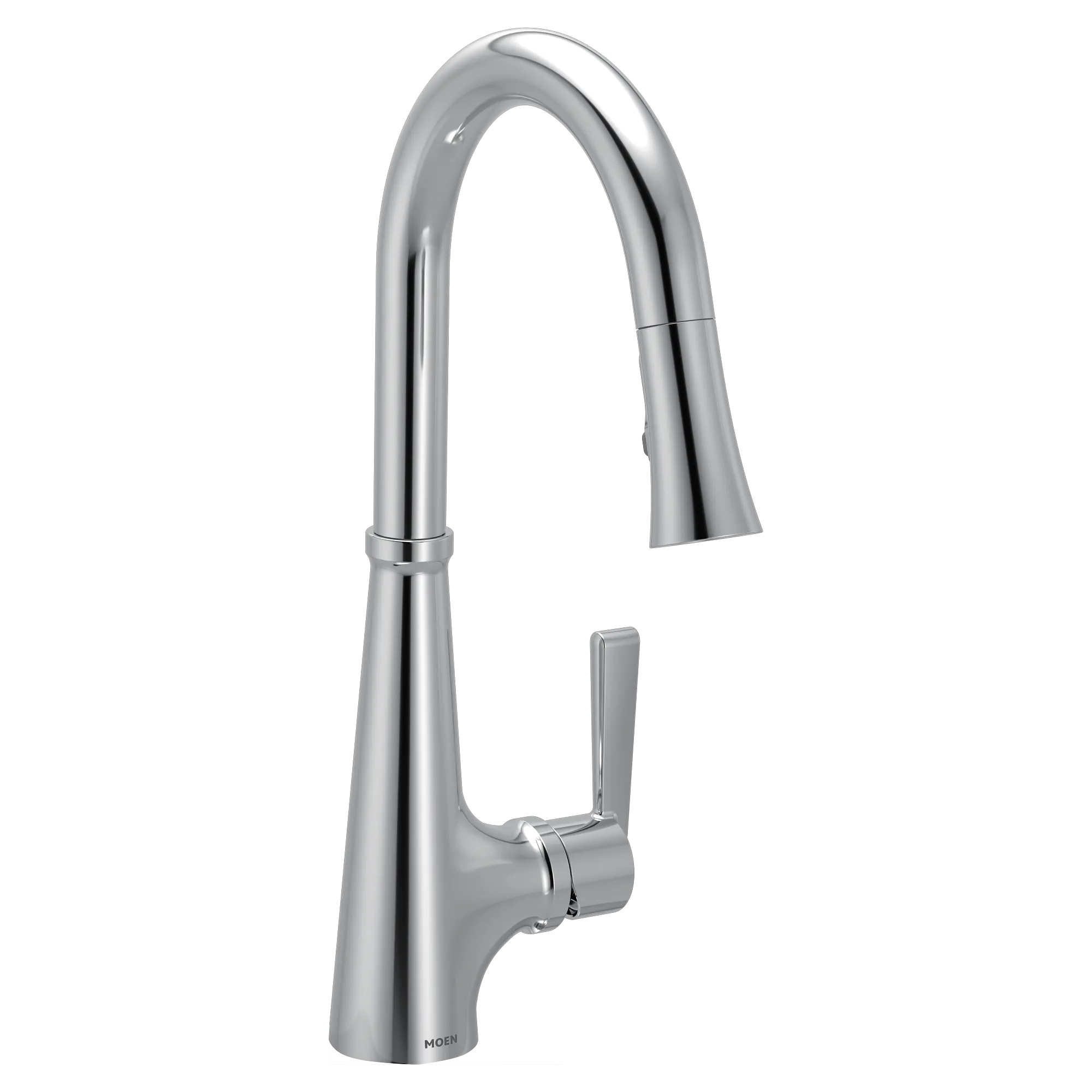 Joplin Chrome one-handle high arc kitchen faucet - Image 6