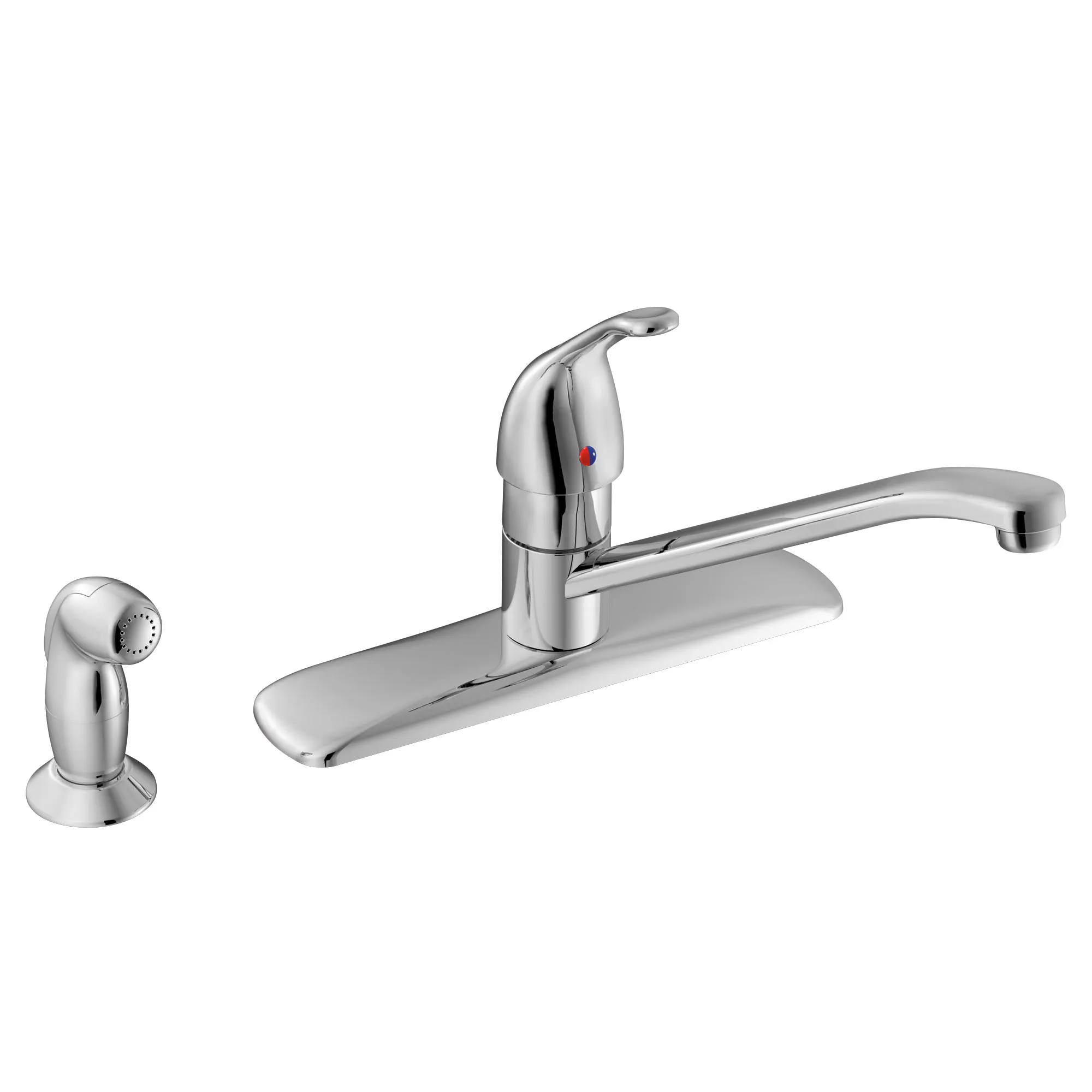 Touch Control Chrome one-handle low arc kitchen faucet - Image 2