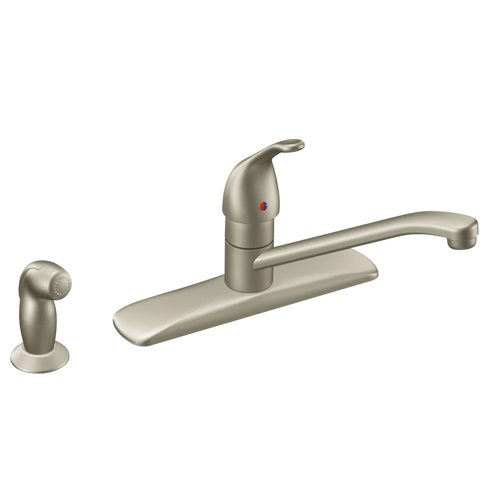 Touch Control Chrome one-handle low arc kitchen faucet - Image 3