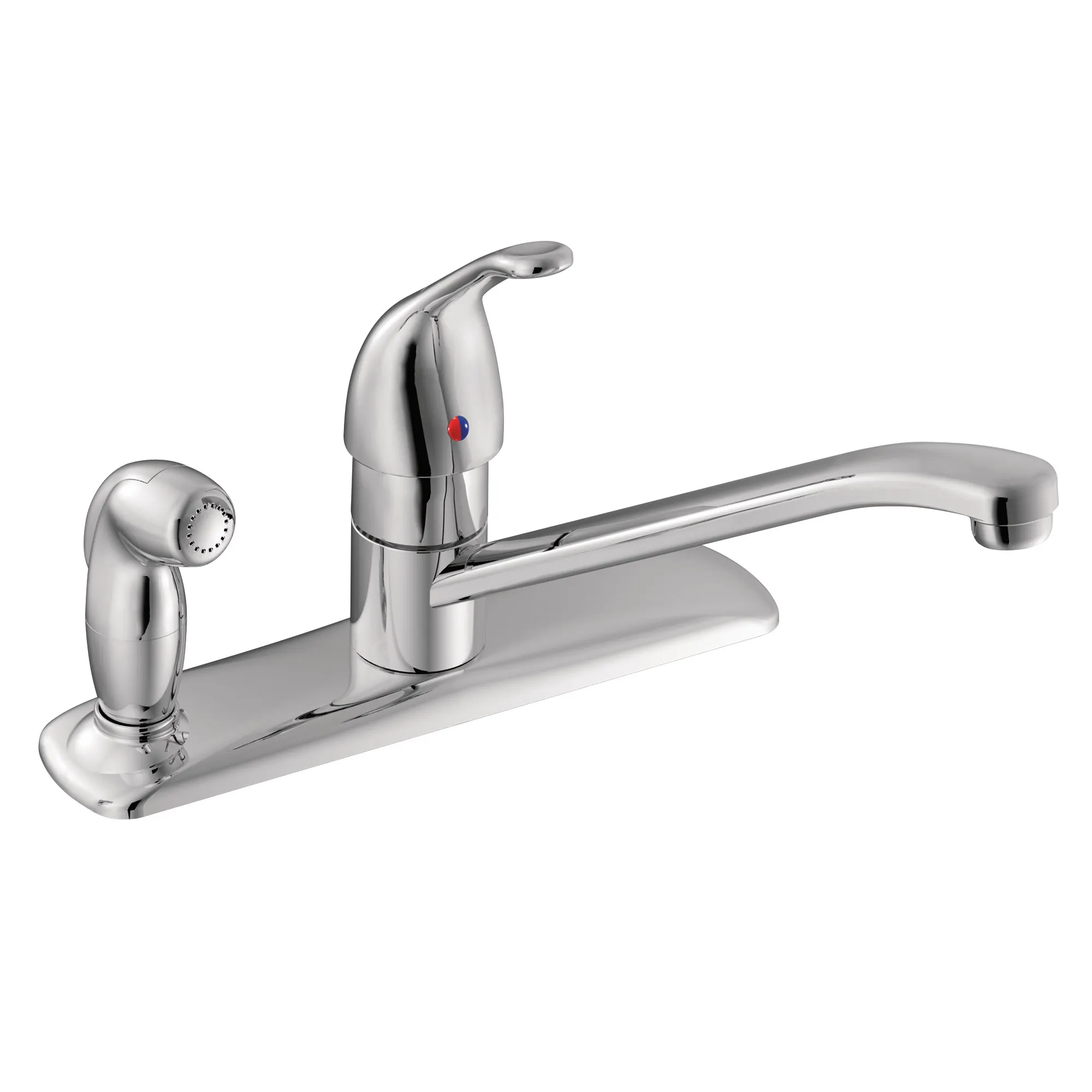 Touch Control Chrome one-handle low arc kitchen faucet - Image 2