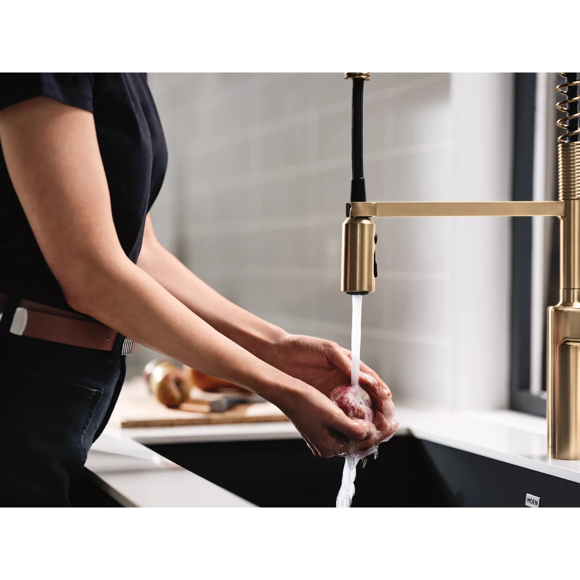 Inara One-Handle Pre-Rinse Spring Pulldown Kitchen Faucet - Image 41