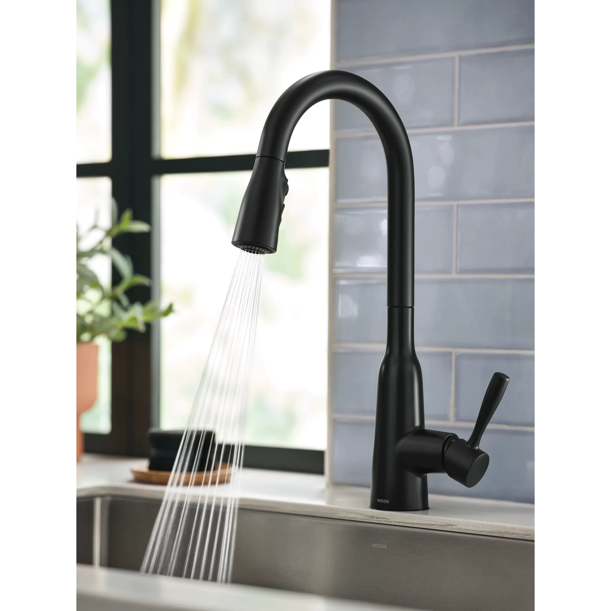 Orivesi One-Handle High Arc Pulldown Kitchen Faucet - Image 20